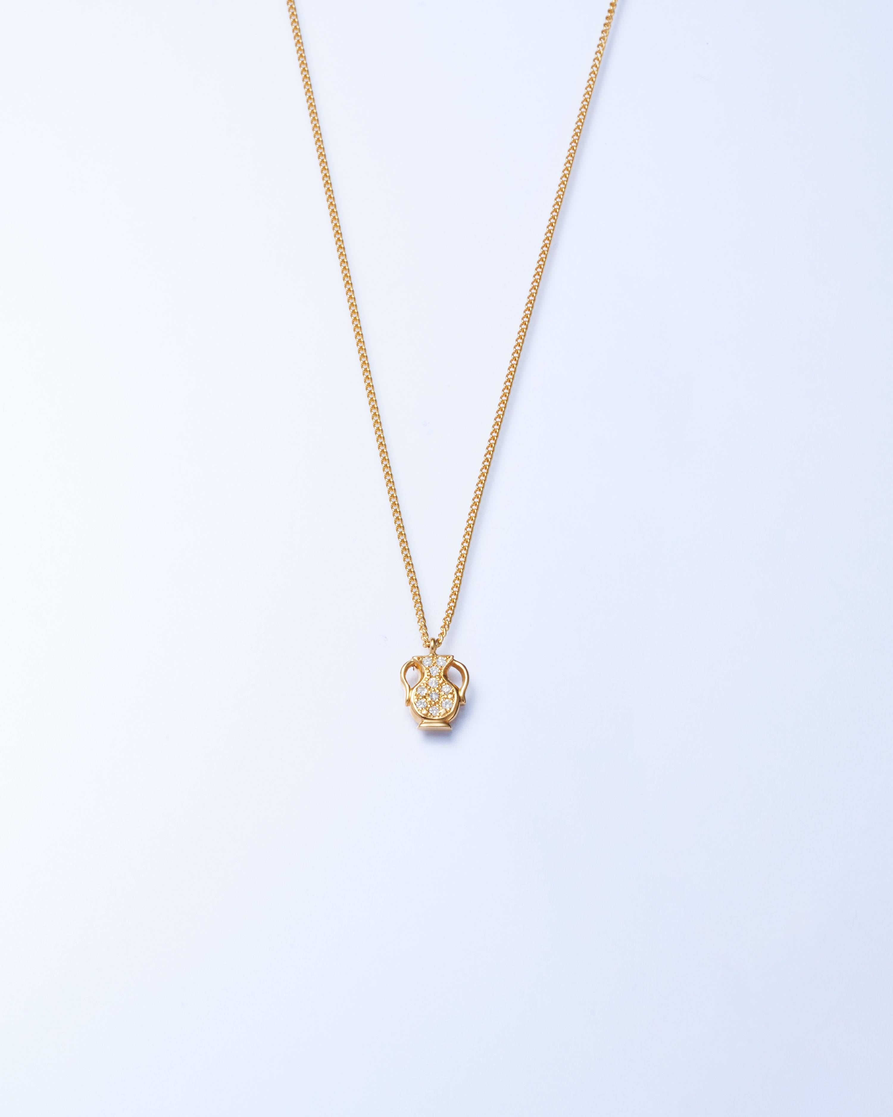 With Water Necklace Bottle