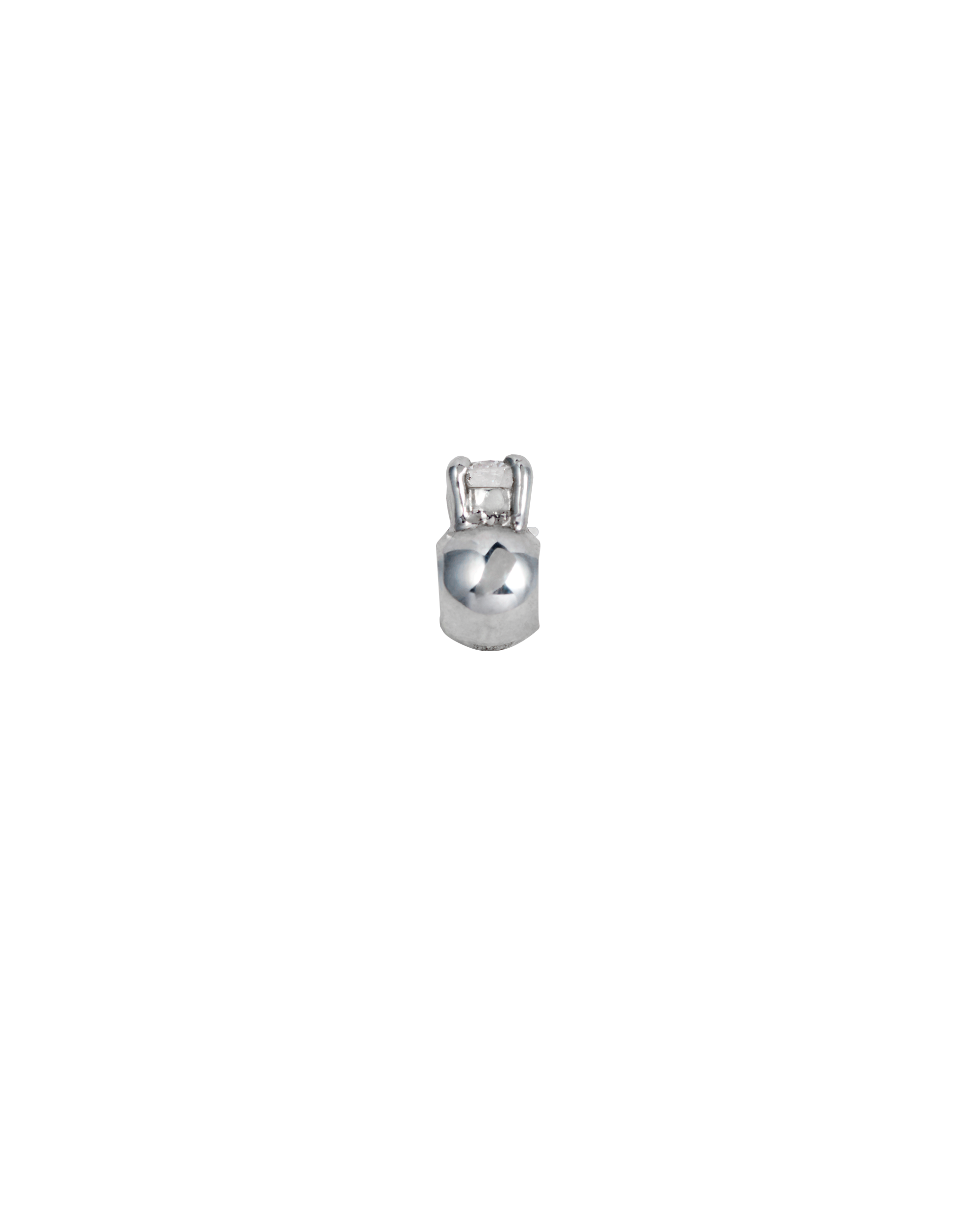 Charm Diamond-Silver-
