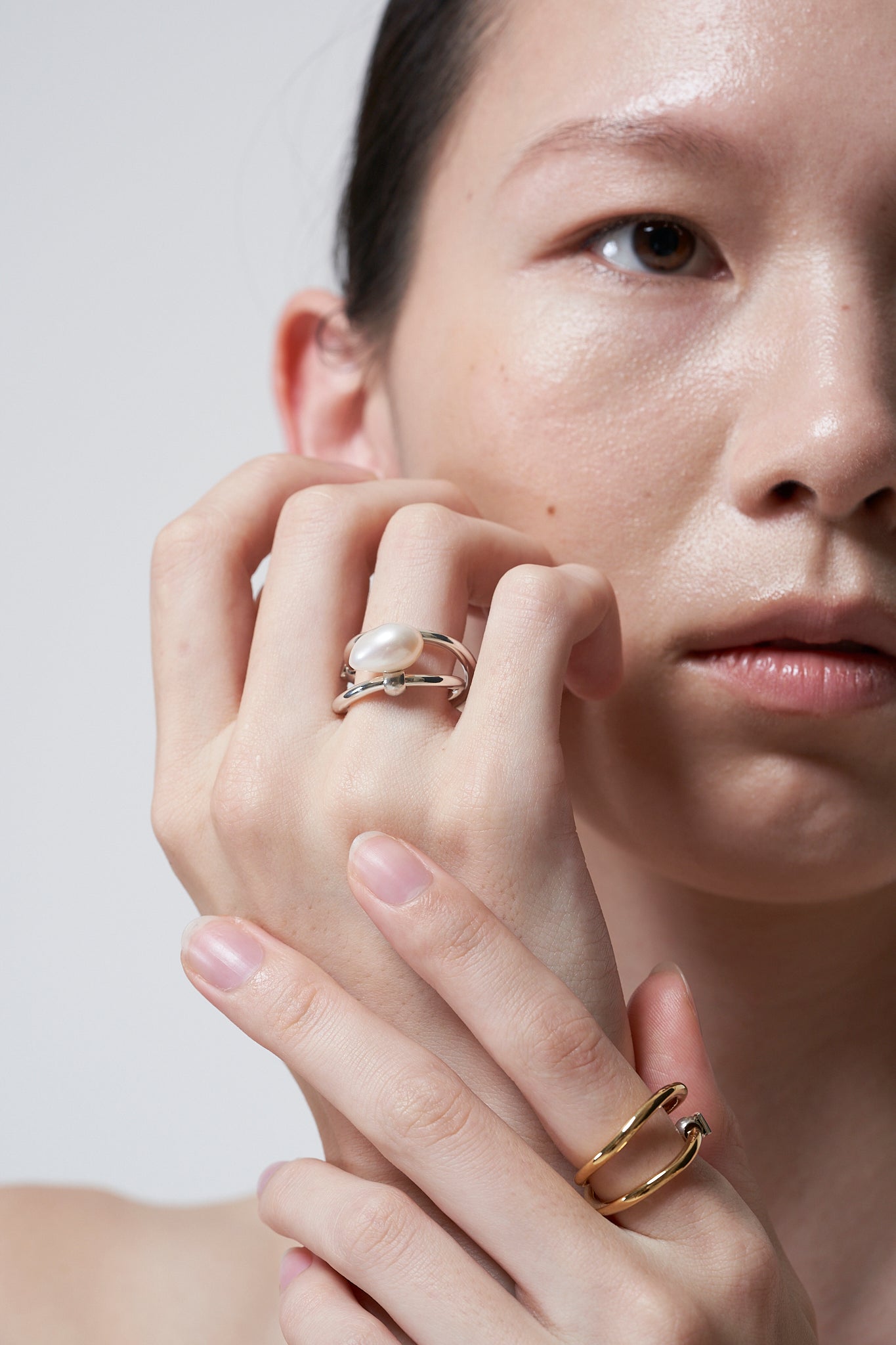 Wave Ring -Peace- Gold