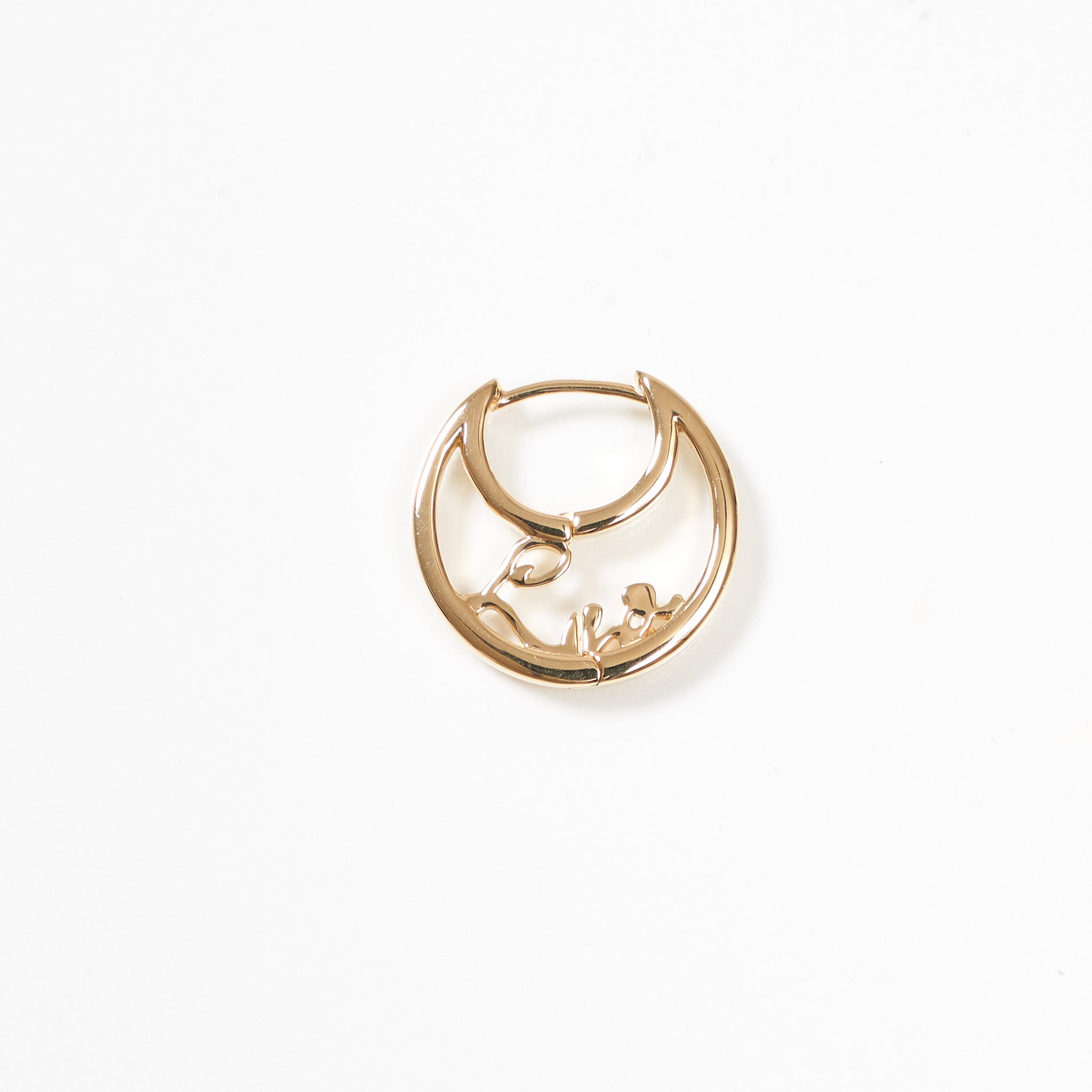 Zodiac Moon Pierce -Gold-