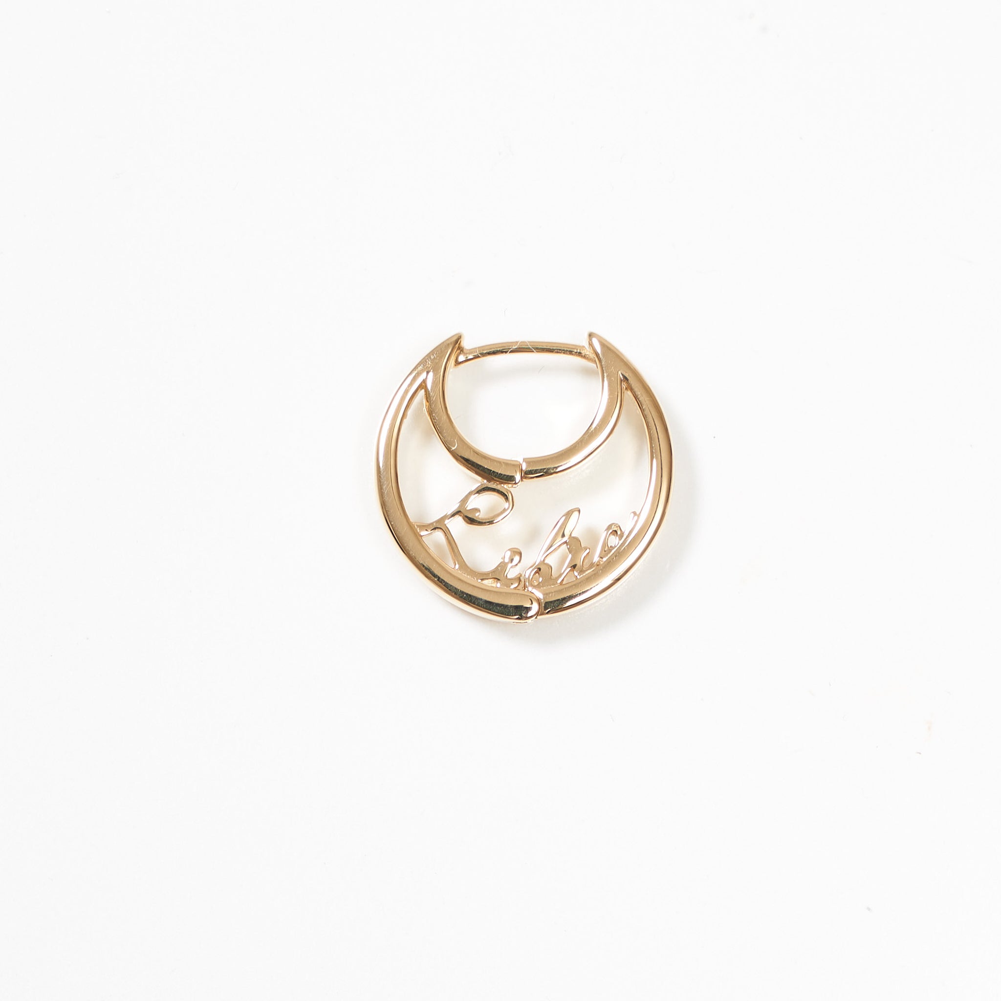 Zodiac Moon Pierce -Gold-