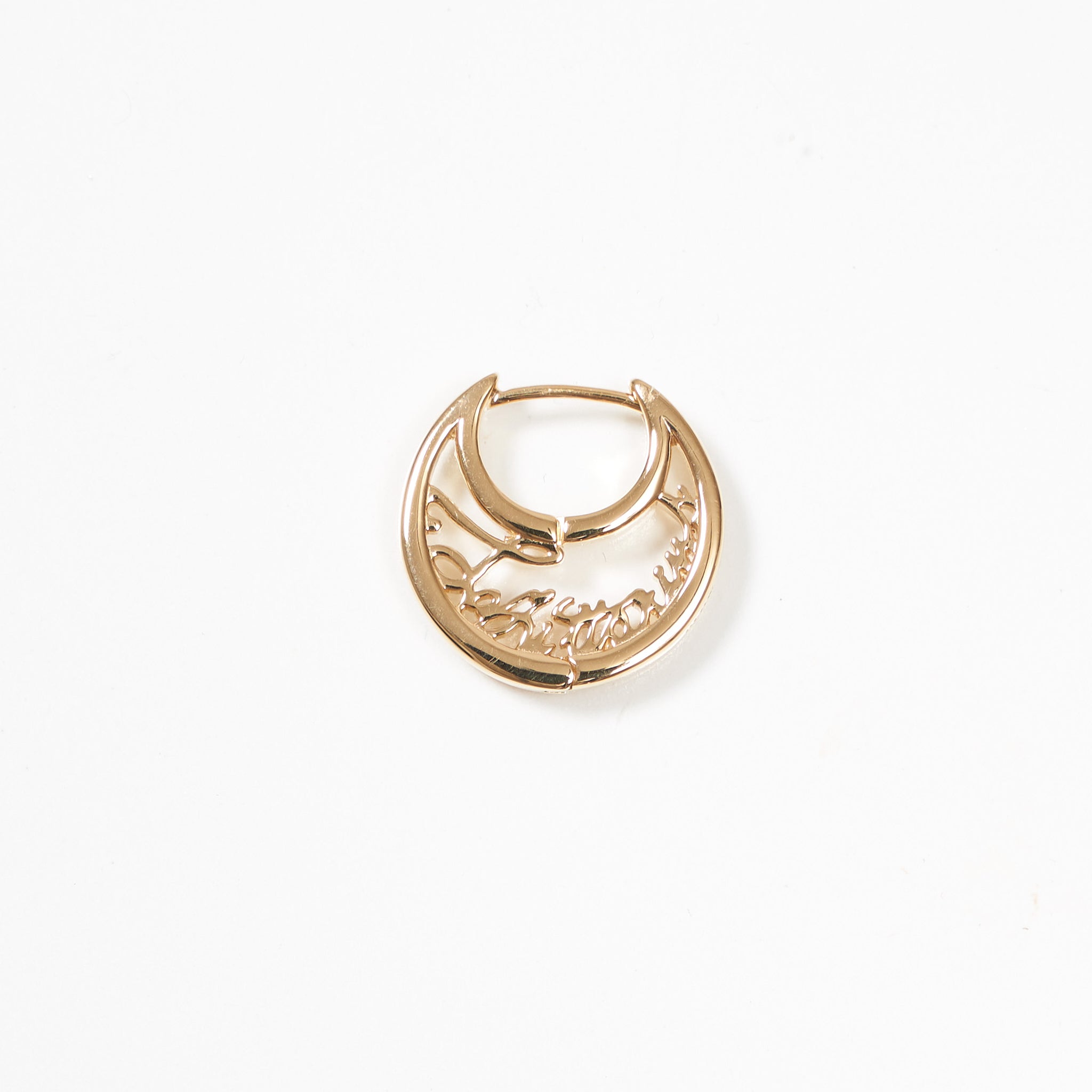 Zodiac Moon Pierce -Gold-