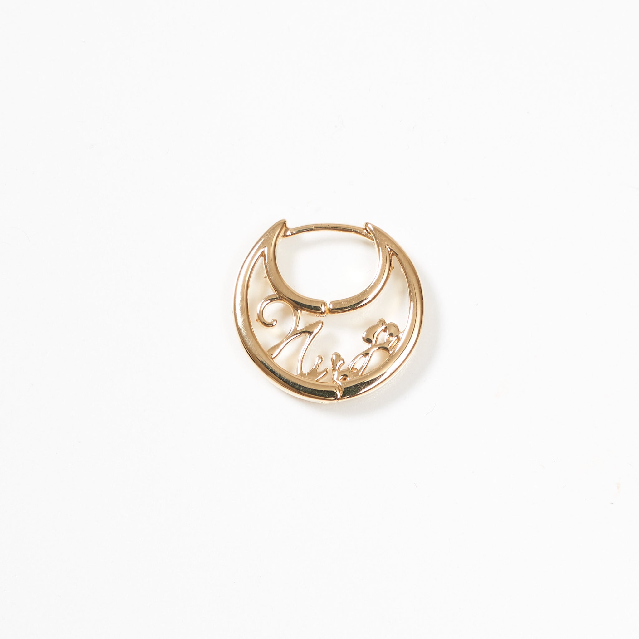 Zodiac Moon Pierce -Gold-