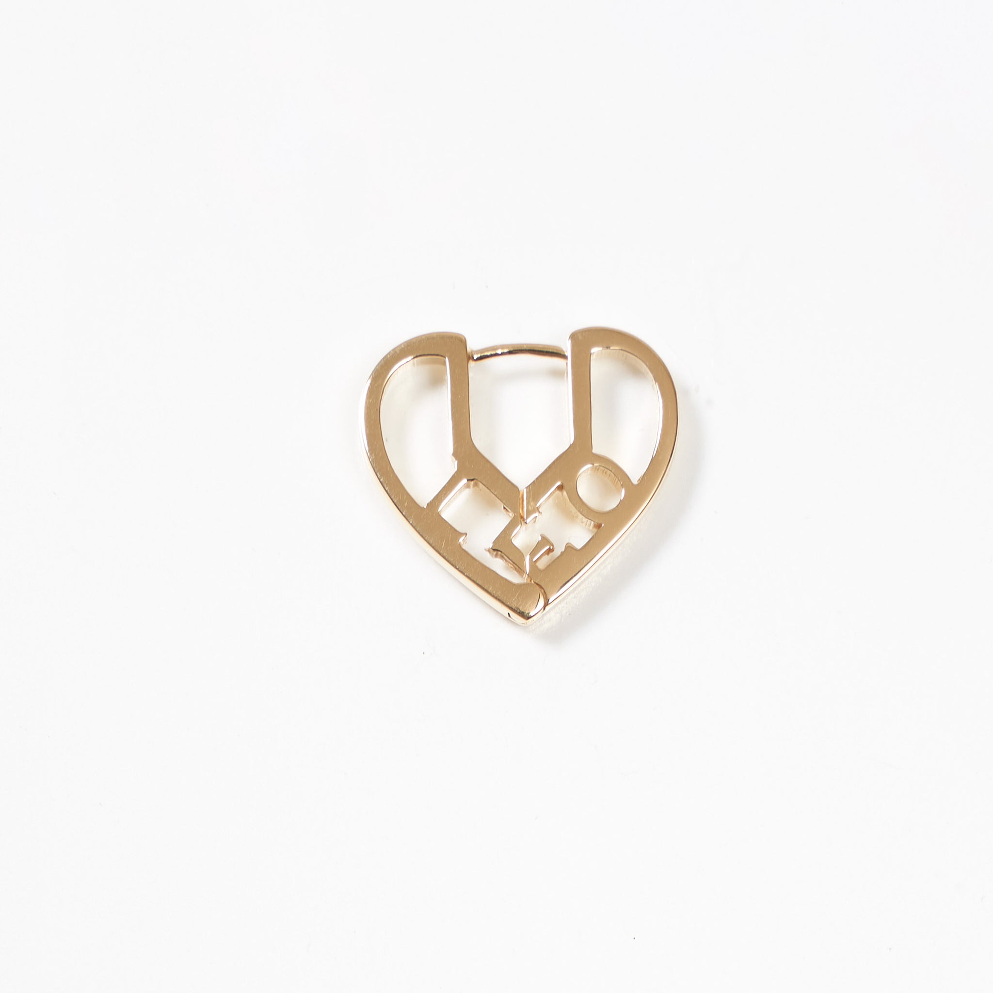 Zodiac Heart Pierce -Gold-