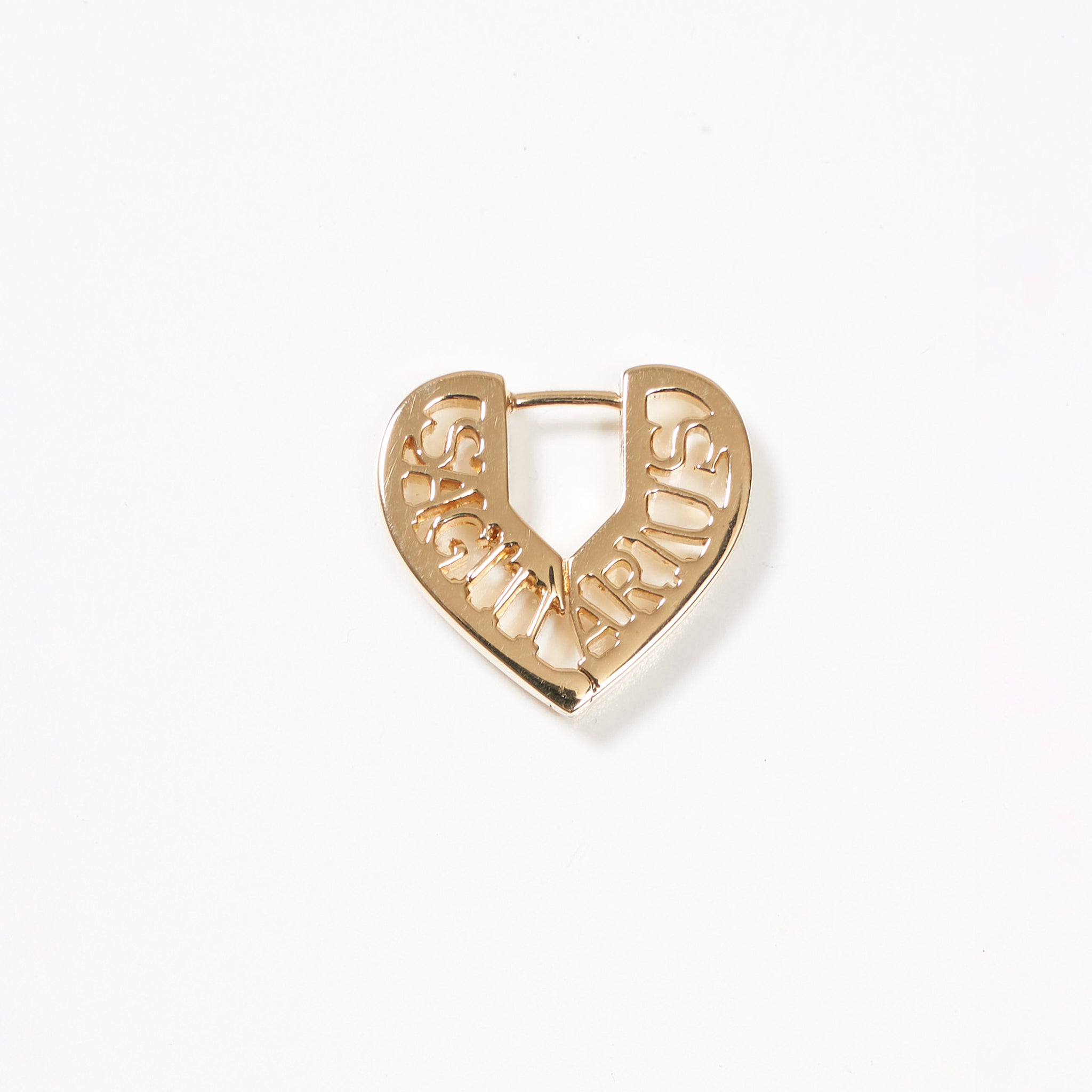Zodiac Heart Pierce -Gold-