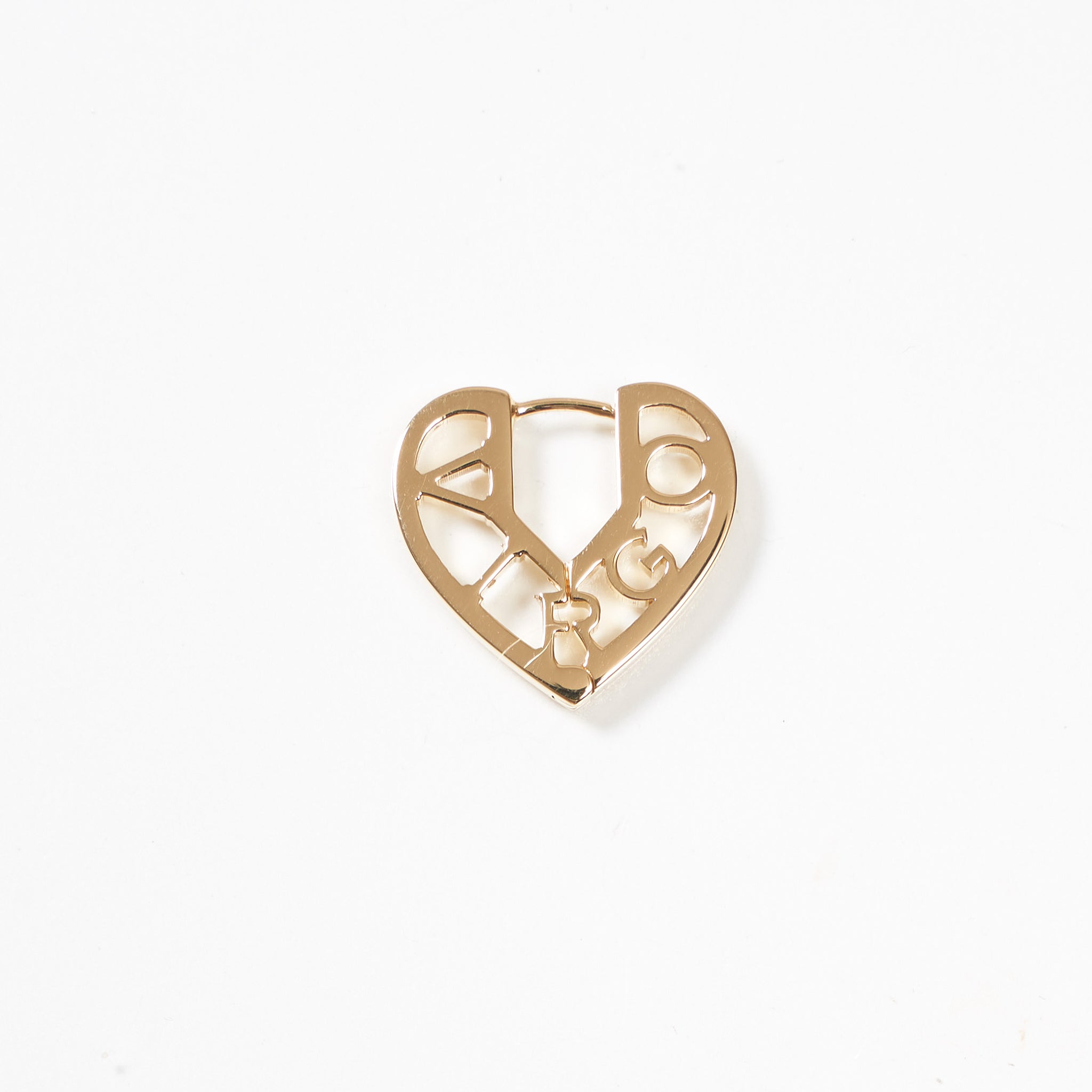 Zodiac Heart Pierce -Gold-