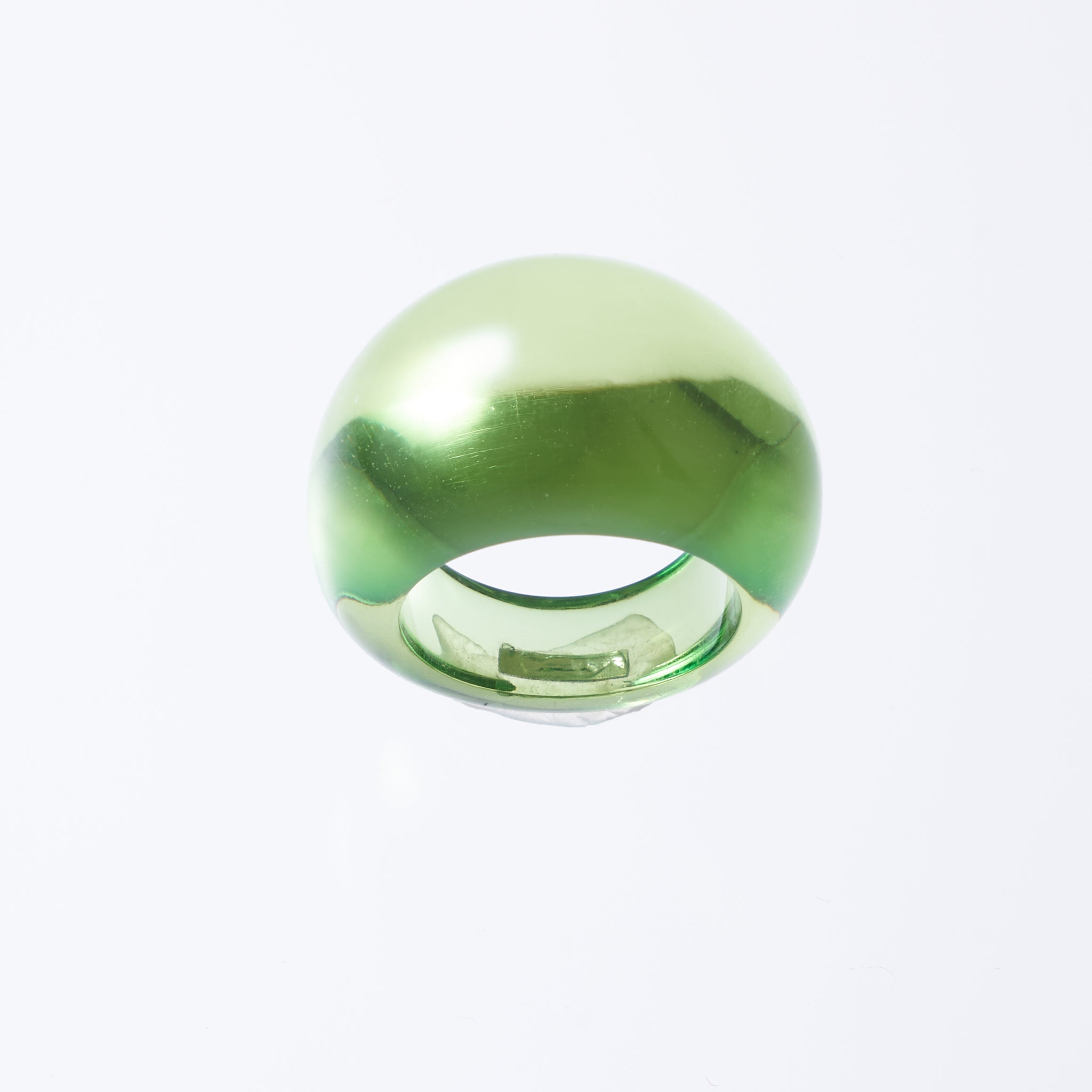 （公式オンラインストア限定）Amber Ring Medium -Green-