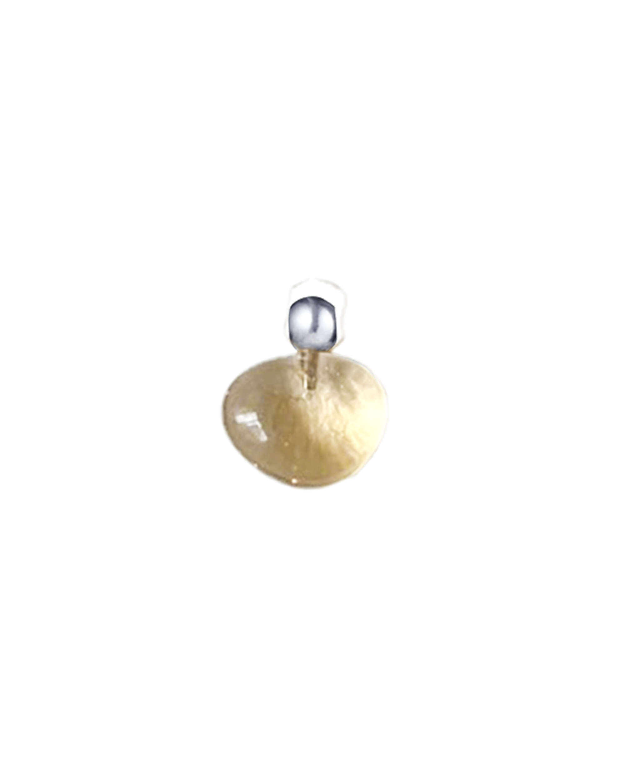 Charm Dew Drop-Citrine