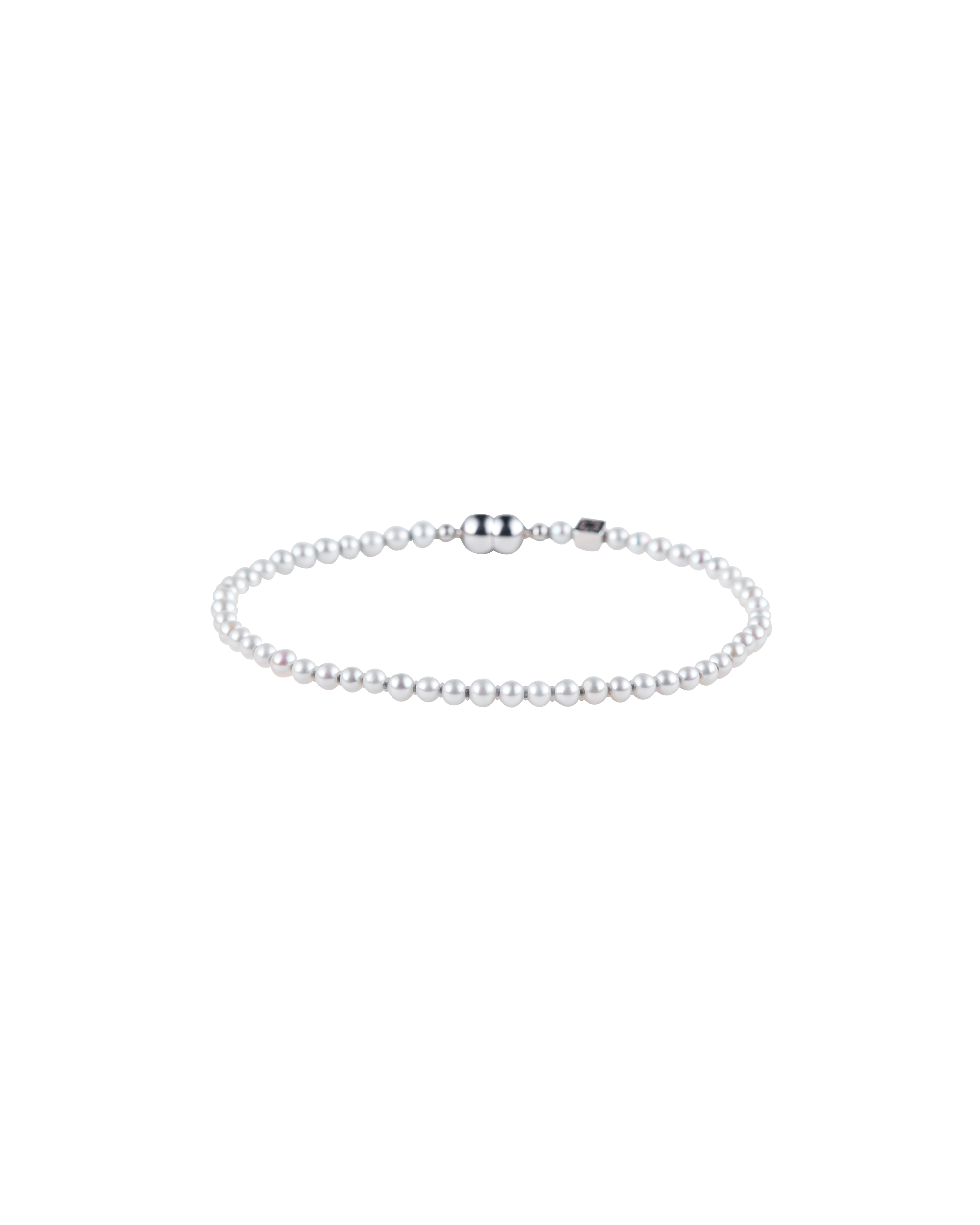 Sculptural Pearl Bracelet S
