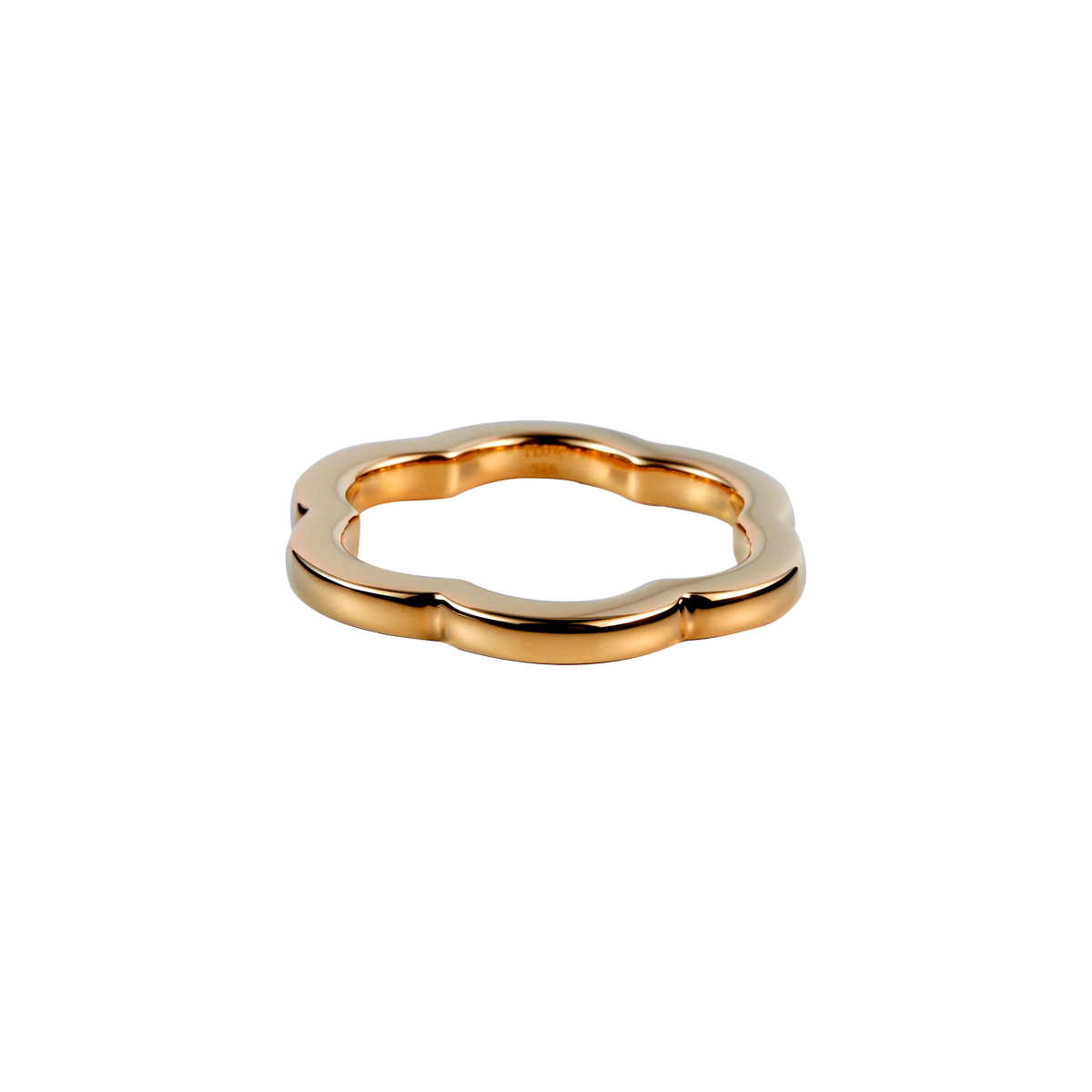 Flower Line Ring S -Gold- Flower Line Ring S -Gold-