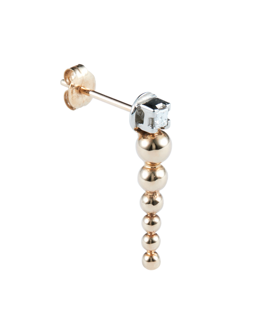 Grain Conch Shell Diamond Carre Pierce