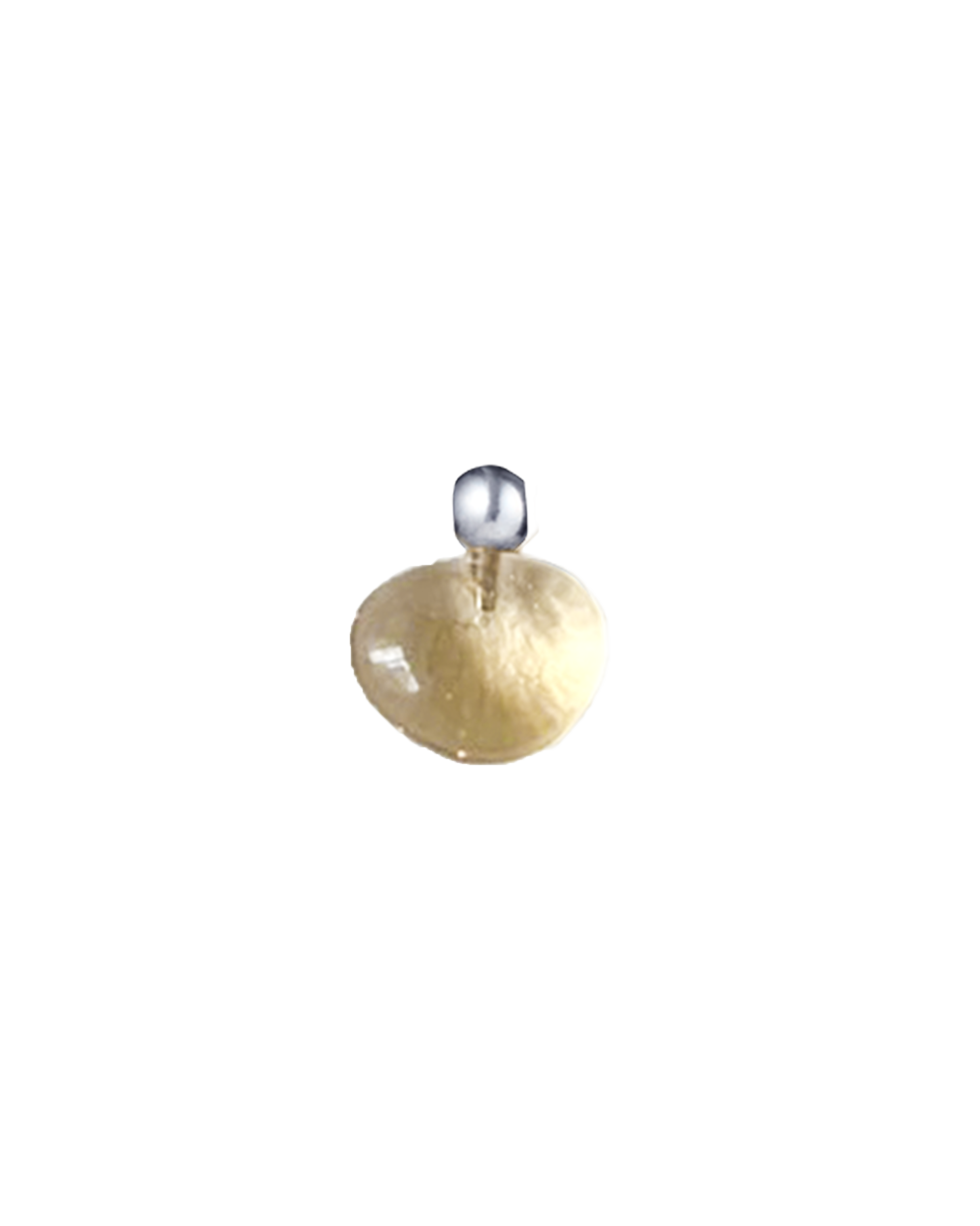 Charm Dew Drop-Citrine