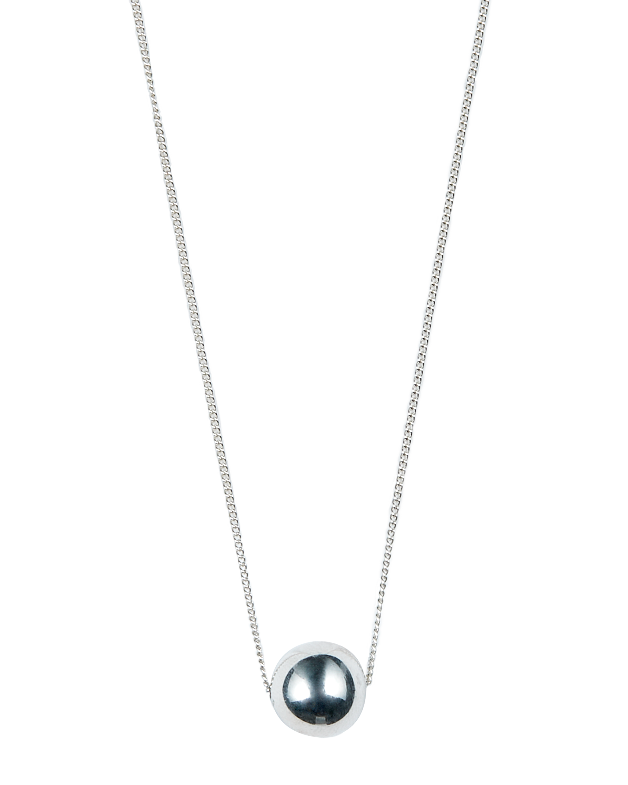 Balloon Necklace -Silver-