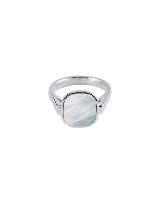 Shell Window Ring -Silver-