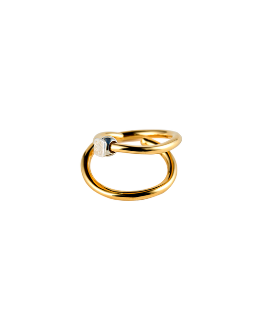Wave Ring -Peace- Gold　