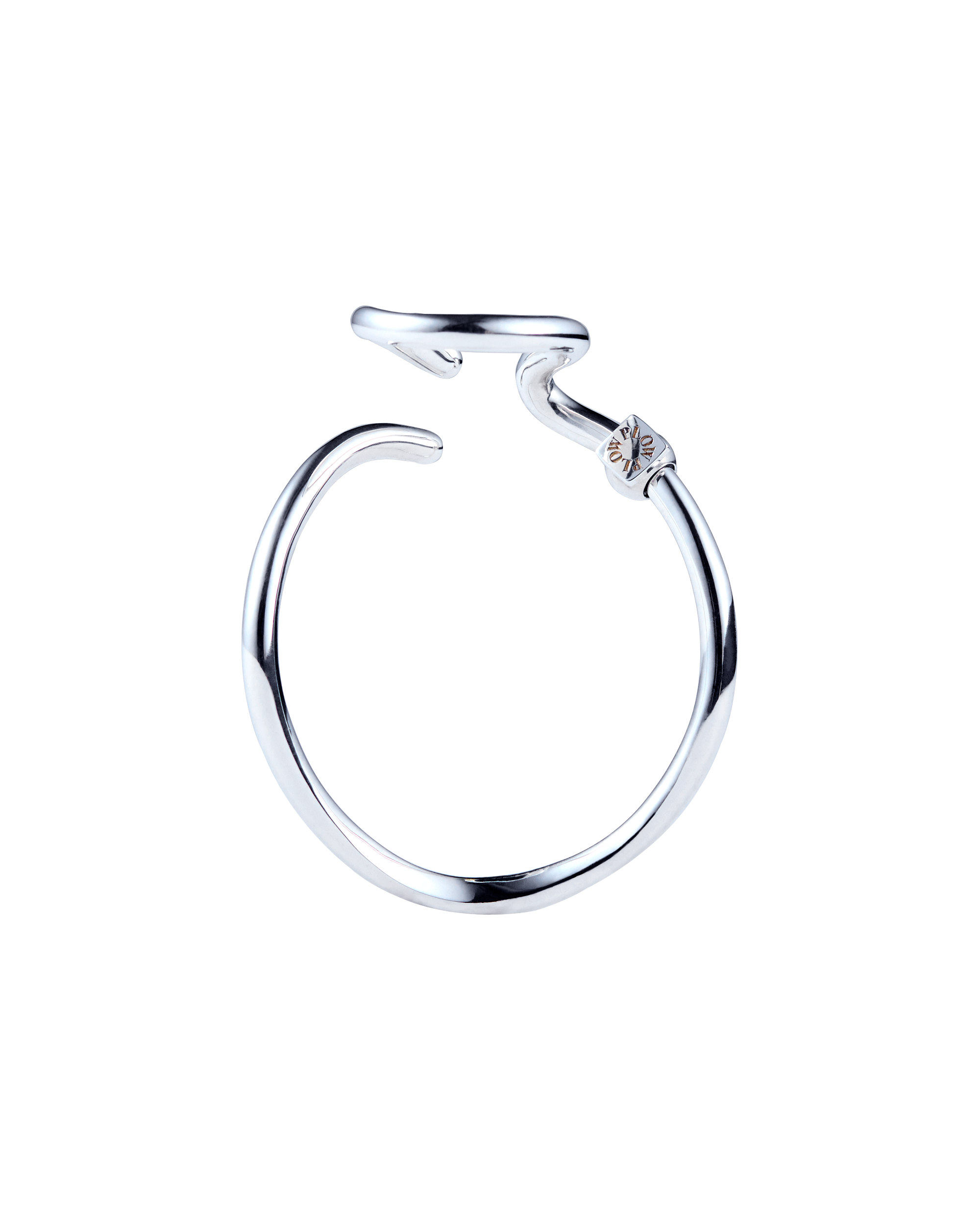 Wave Ear Cuff -Mellow- Silver