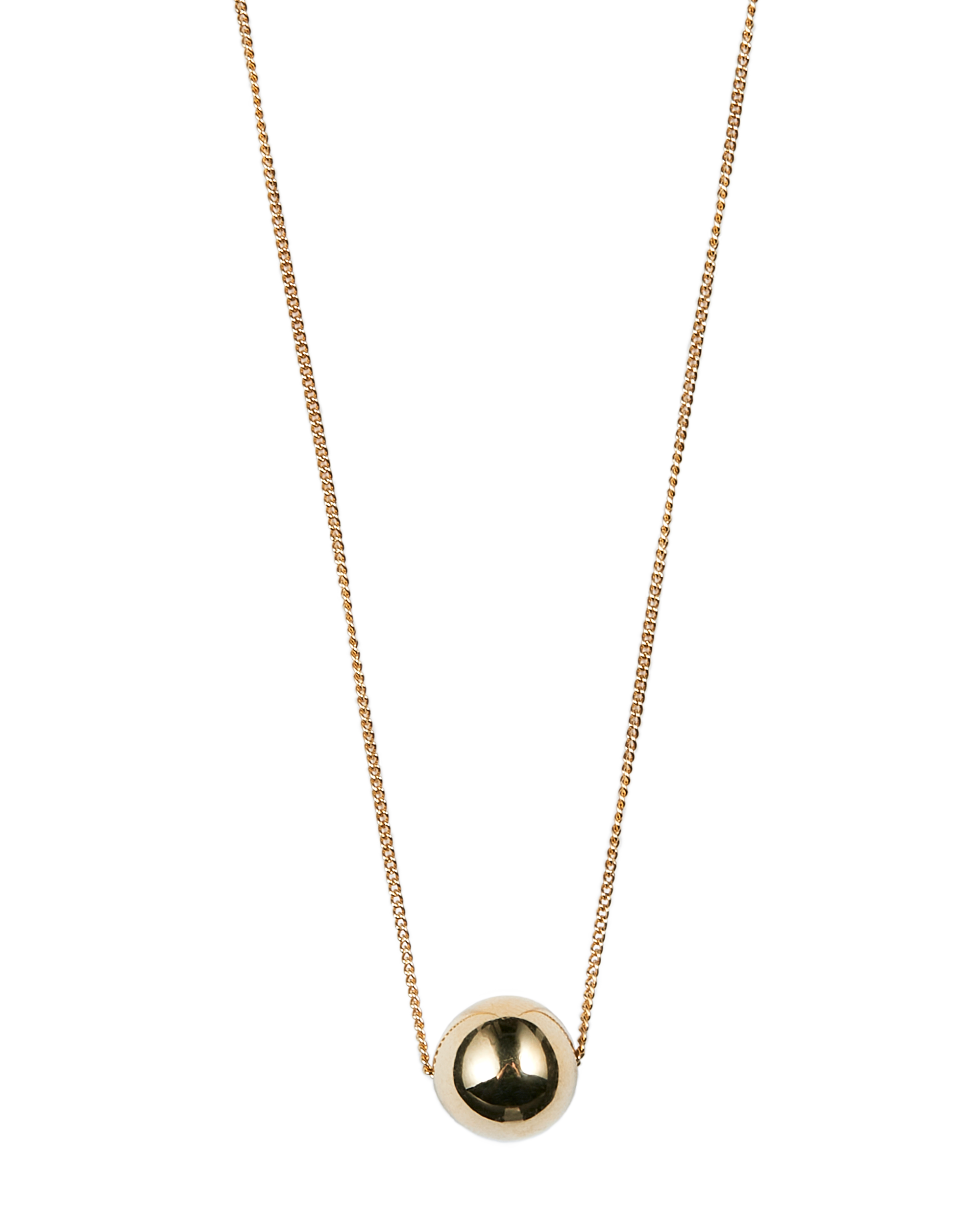 Balloon Necklace -Gold-