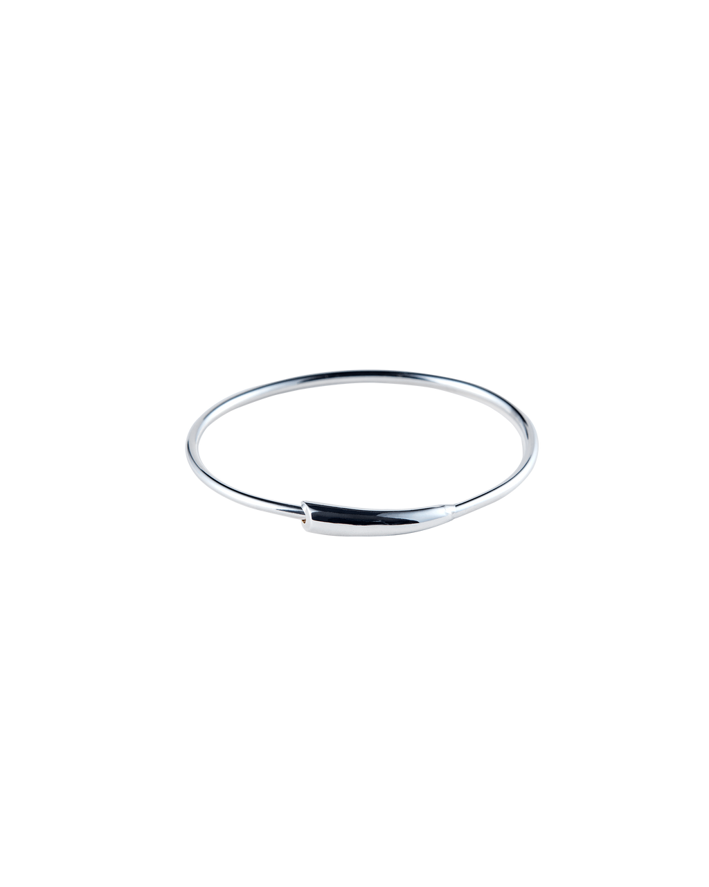 Flower Stalk Bracelet -Silver-