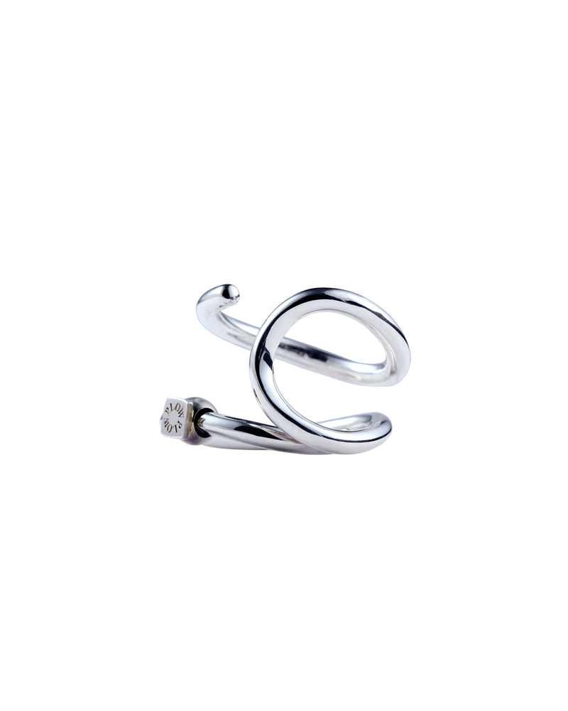 Wave Ring -Joy- Silver