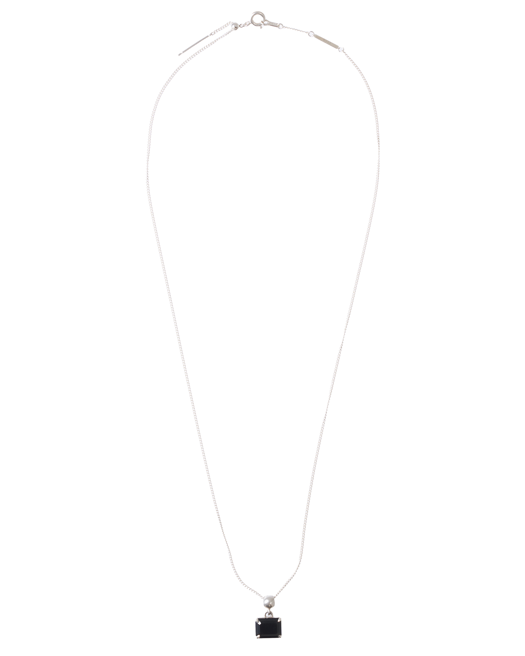 Charm Onyx Oct Necklace