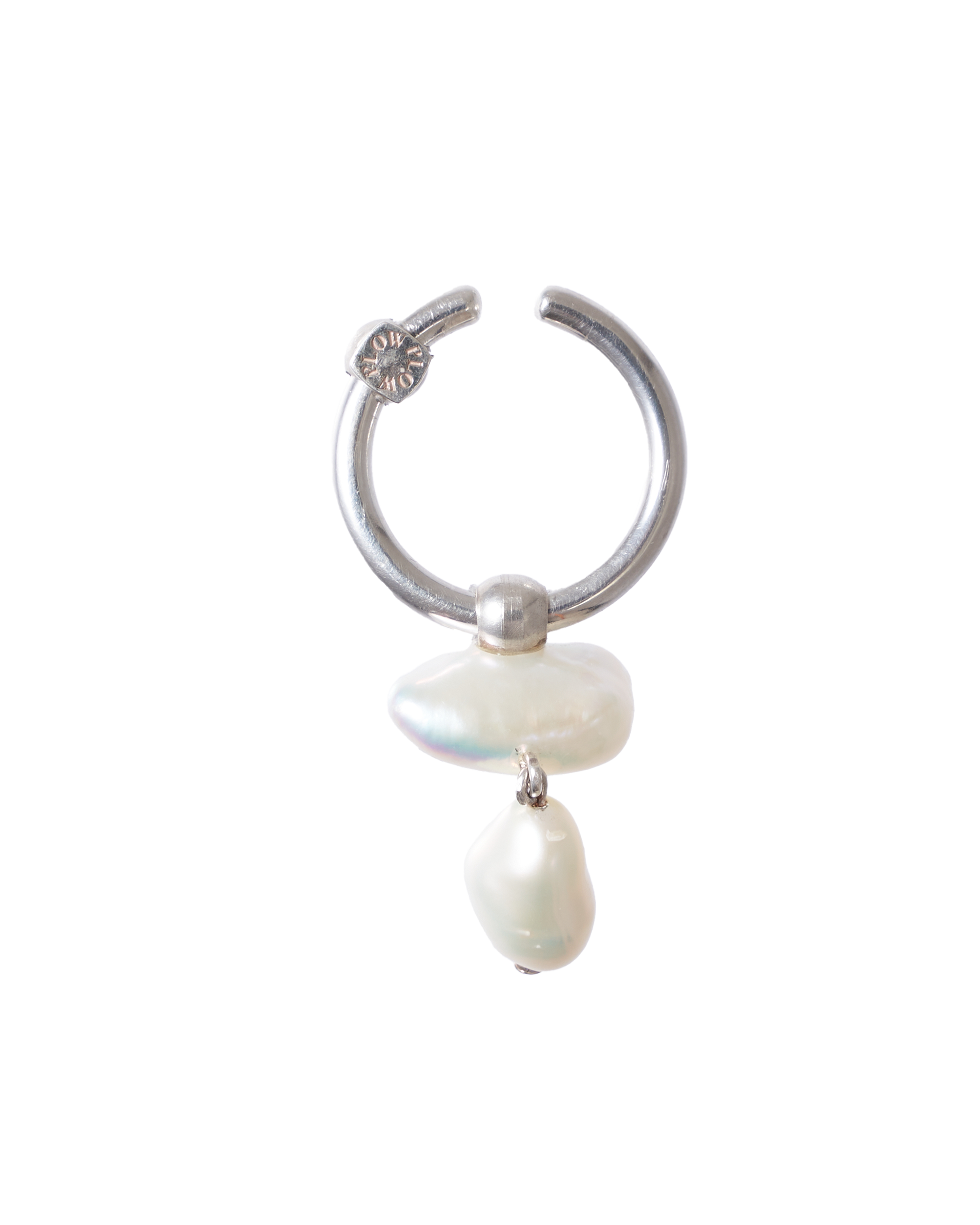 Charm Two Pieces Pearl Ear cuff Ring