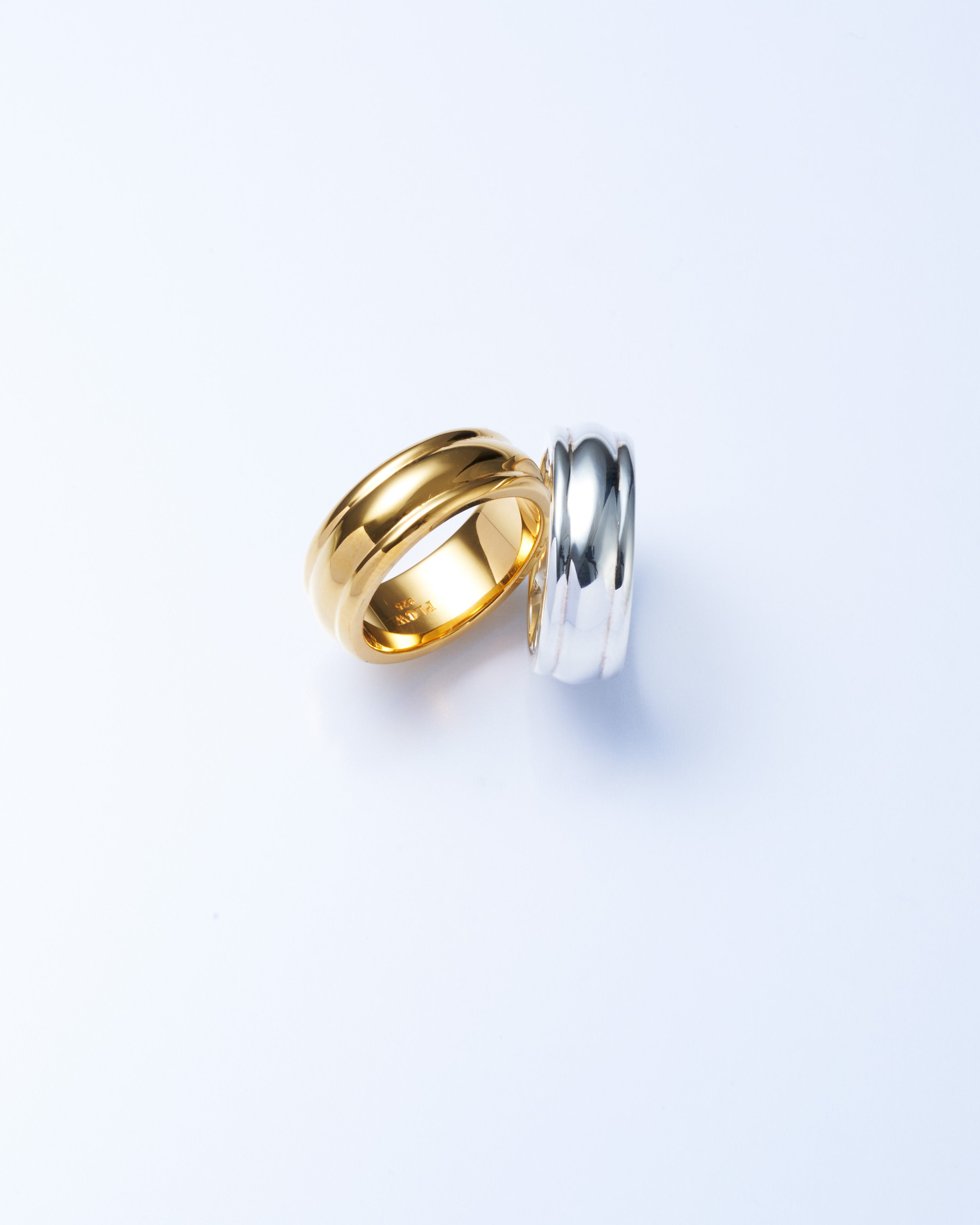 Roll Ring Small -Gold-