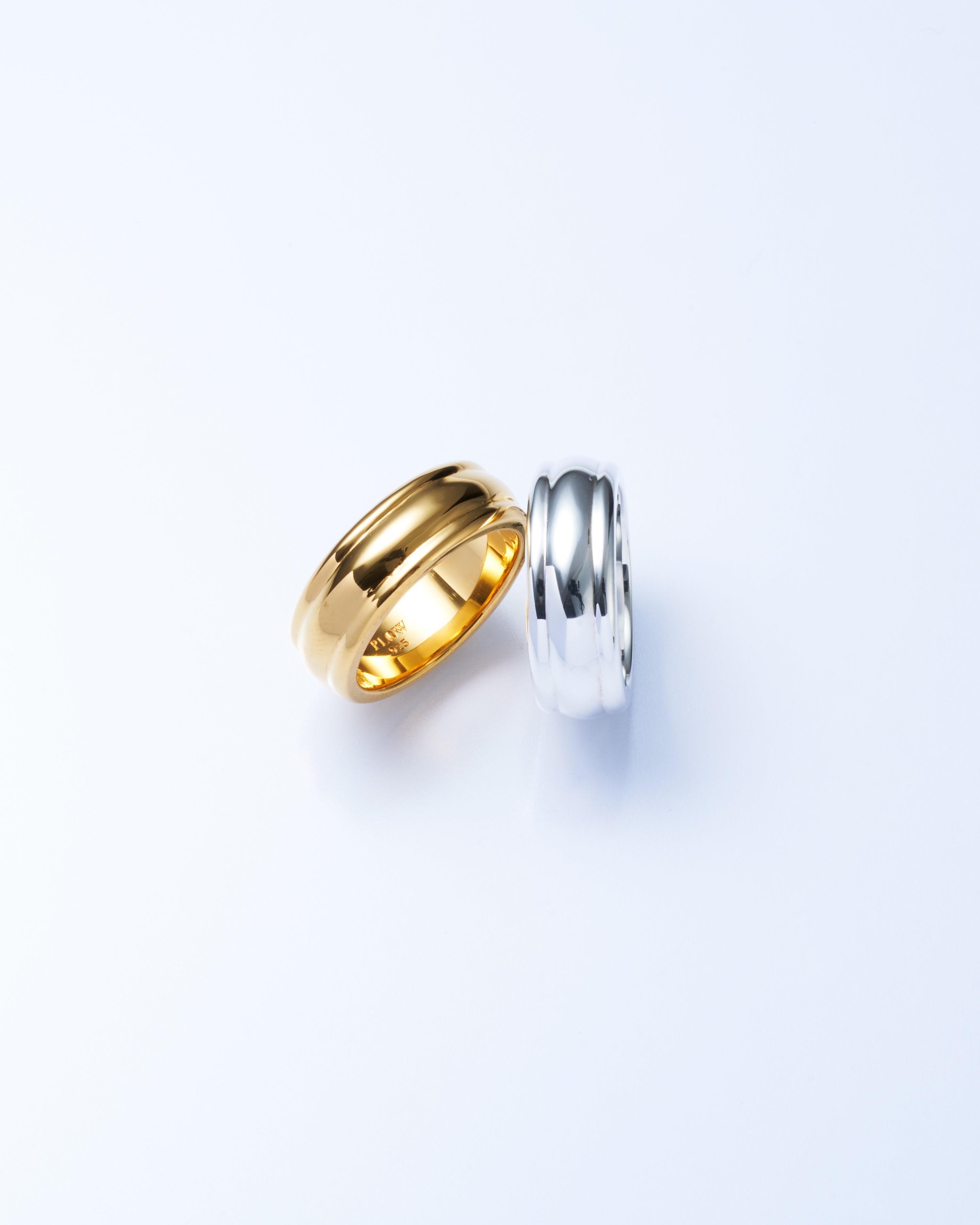 Roll Ring Small -Gold-