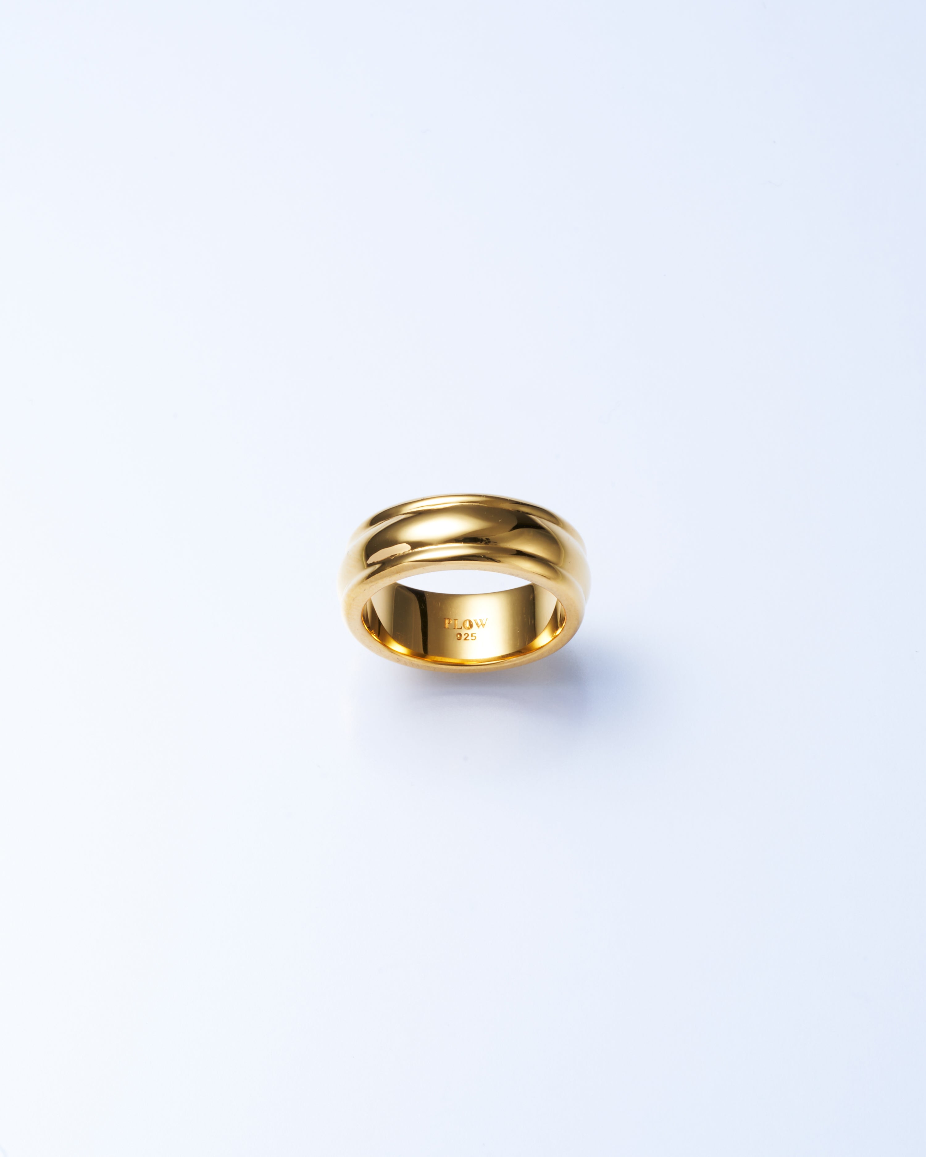 Roll Ring Small -Gold-