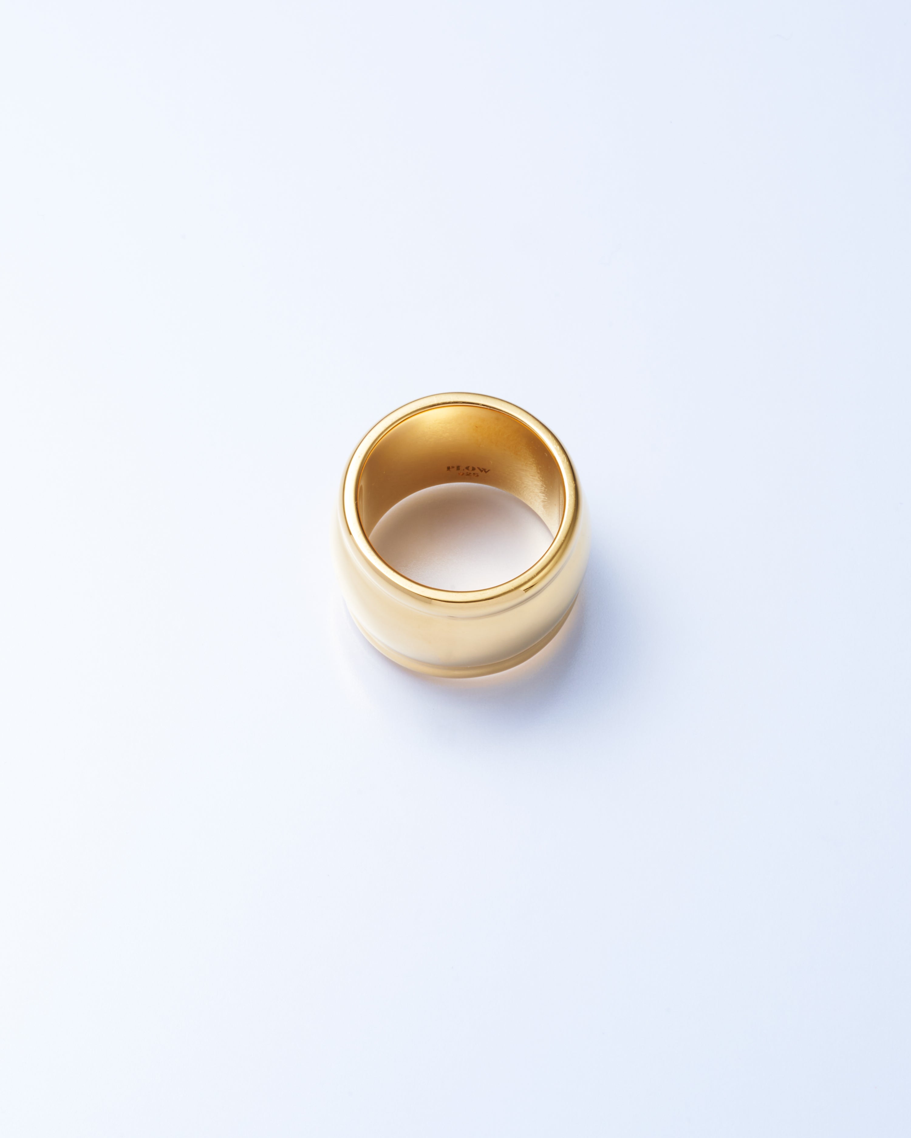 Roll Ring Large -Gold-