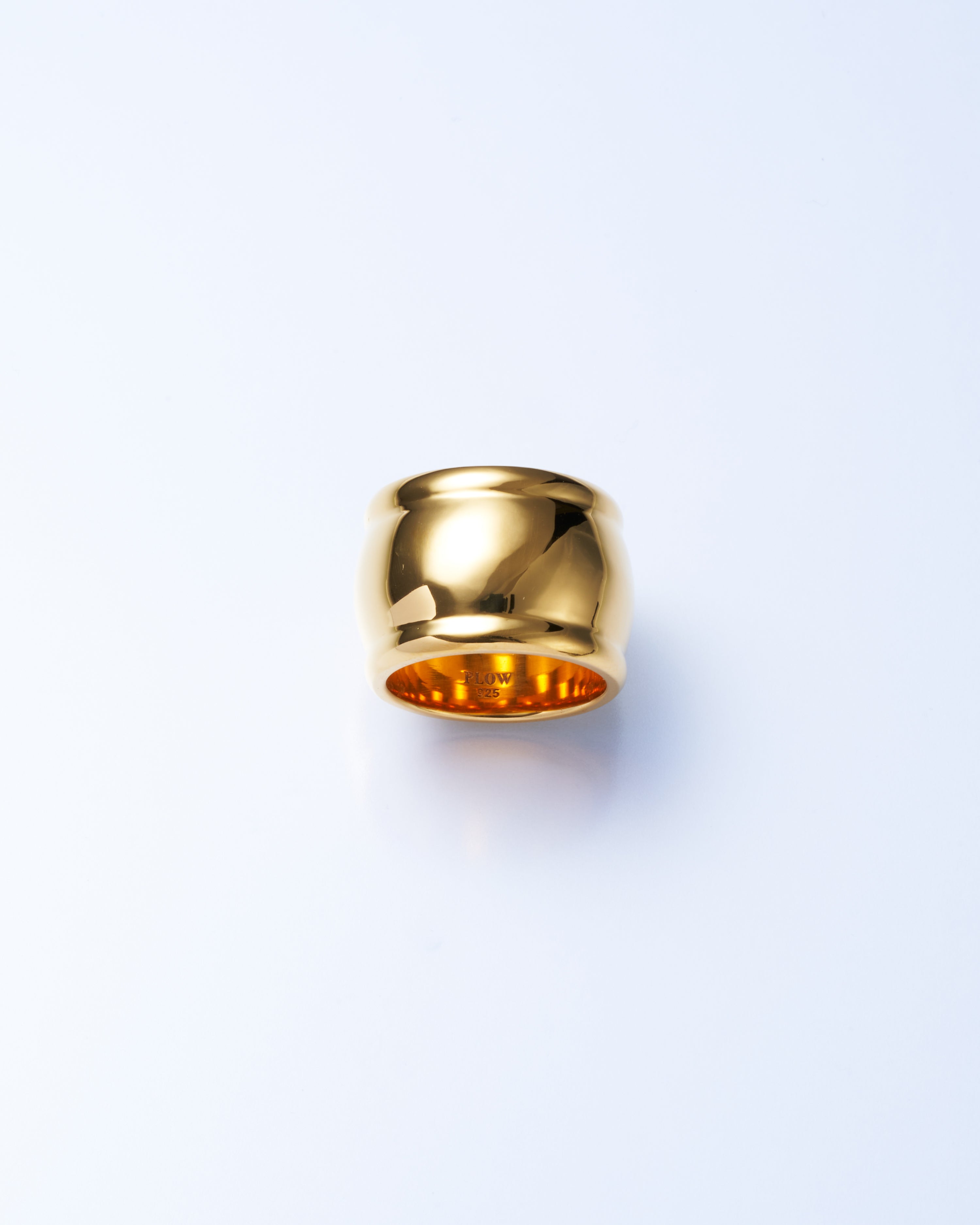 Roll Ring Large -Gold-