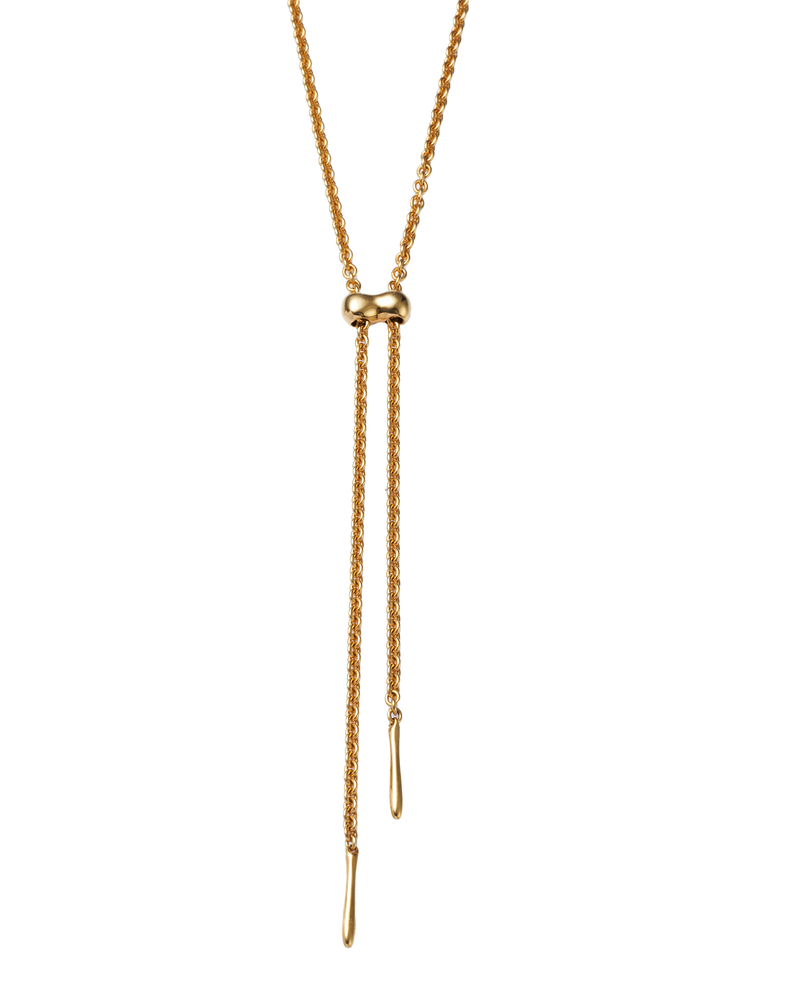 Cord Necklace 90cm -Gold-