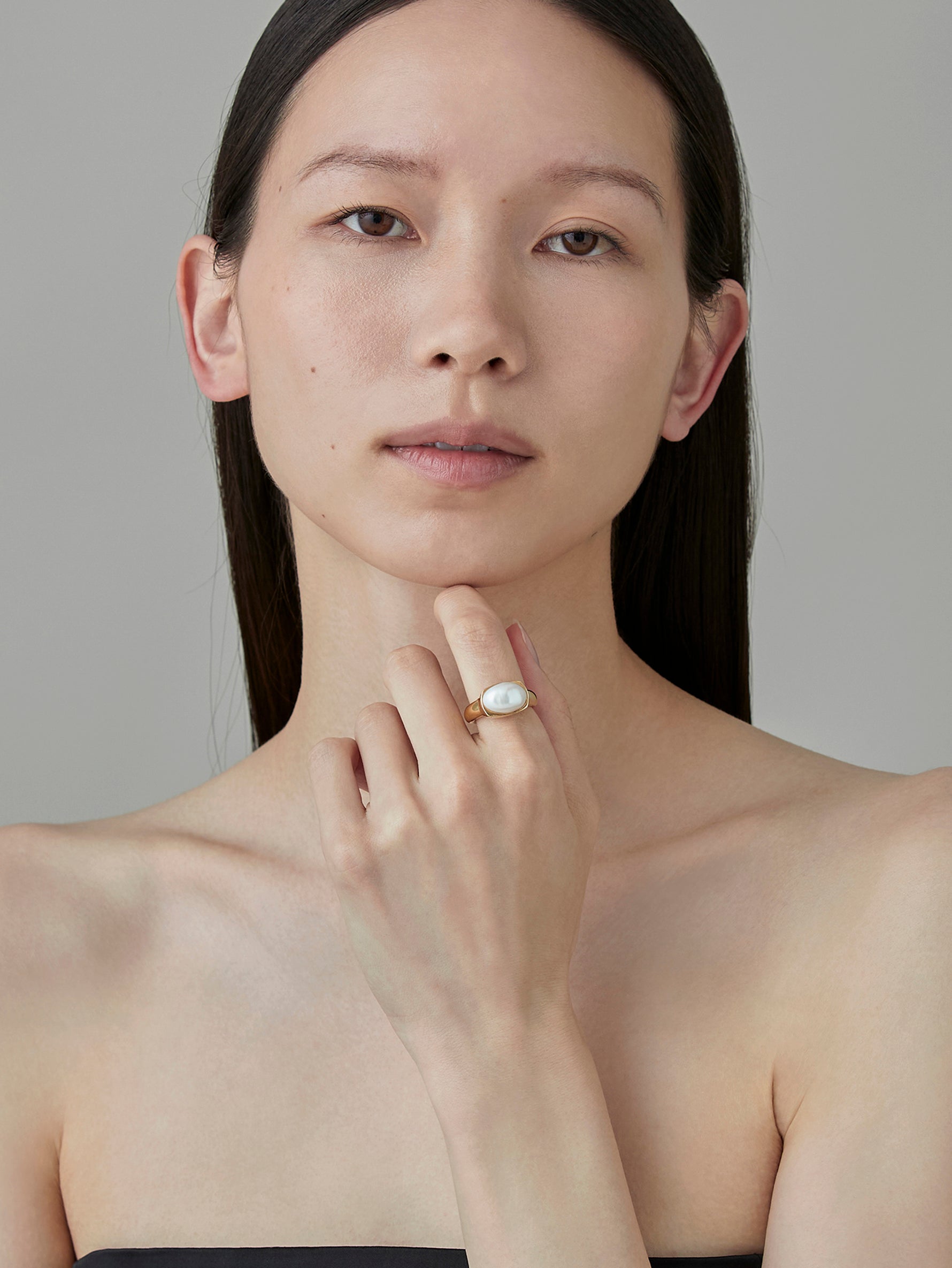 Pearl Ring -Gold-