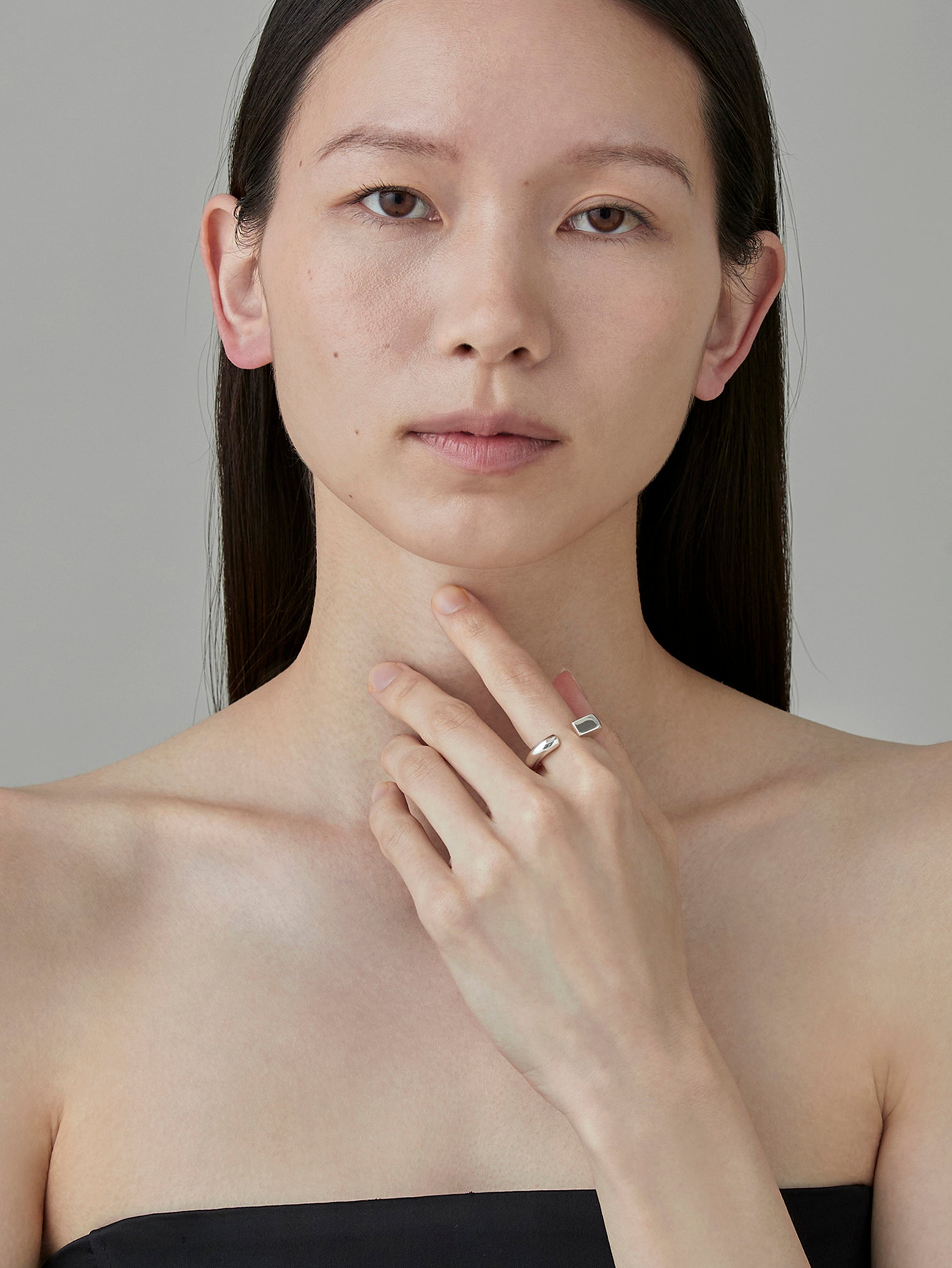 Calla Lily Ring -Silver-