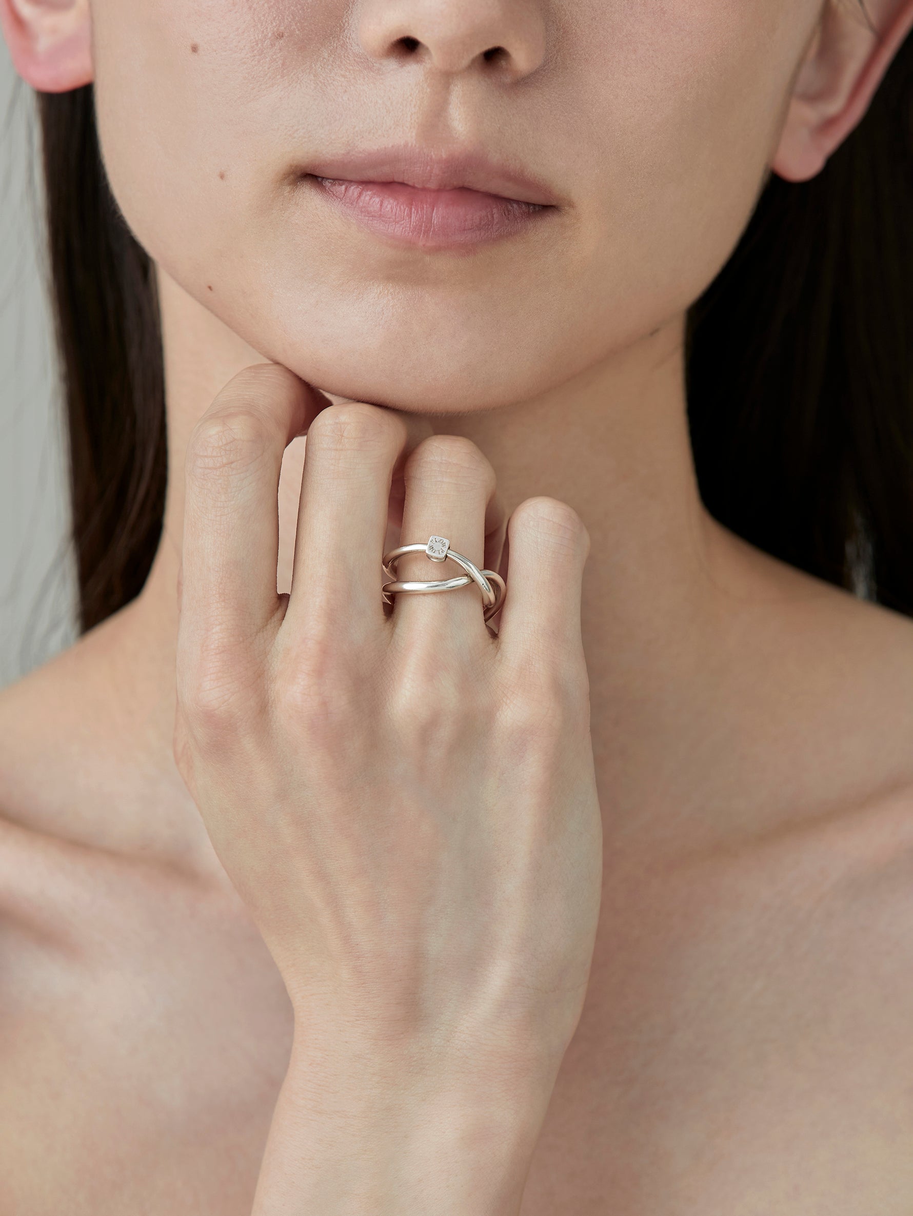 Wave Ear Cuff -Wish- Silver