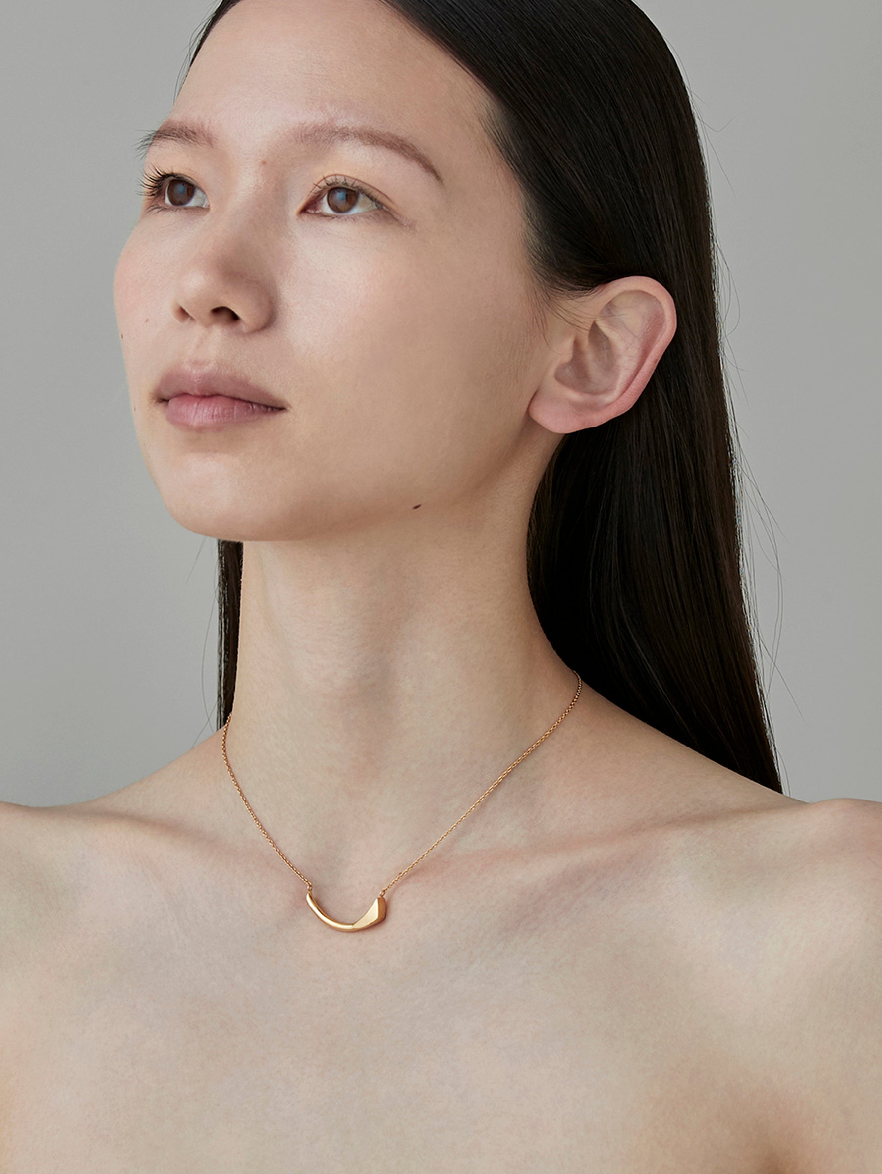 Calla Lily Necklace -Gold-