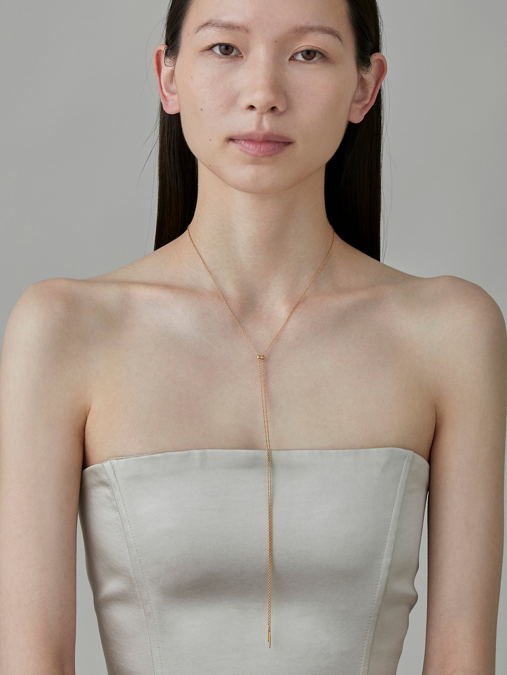 Calla Lily Necklace -Gold-