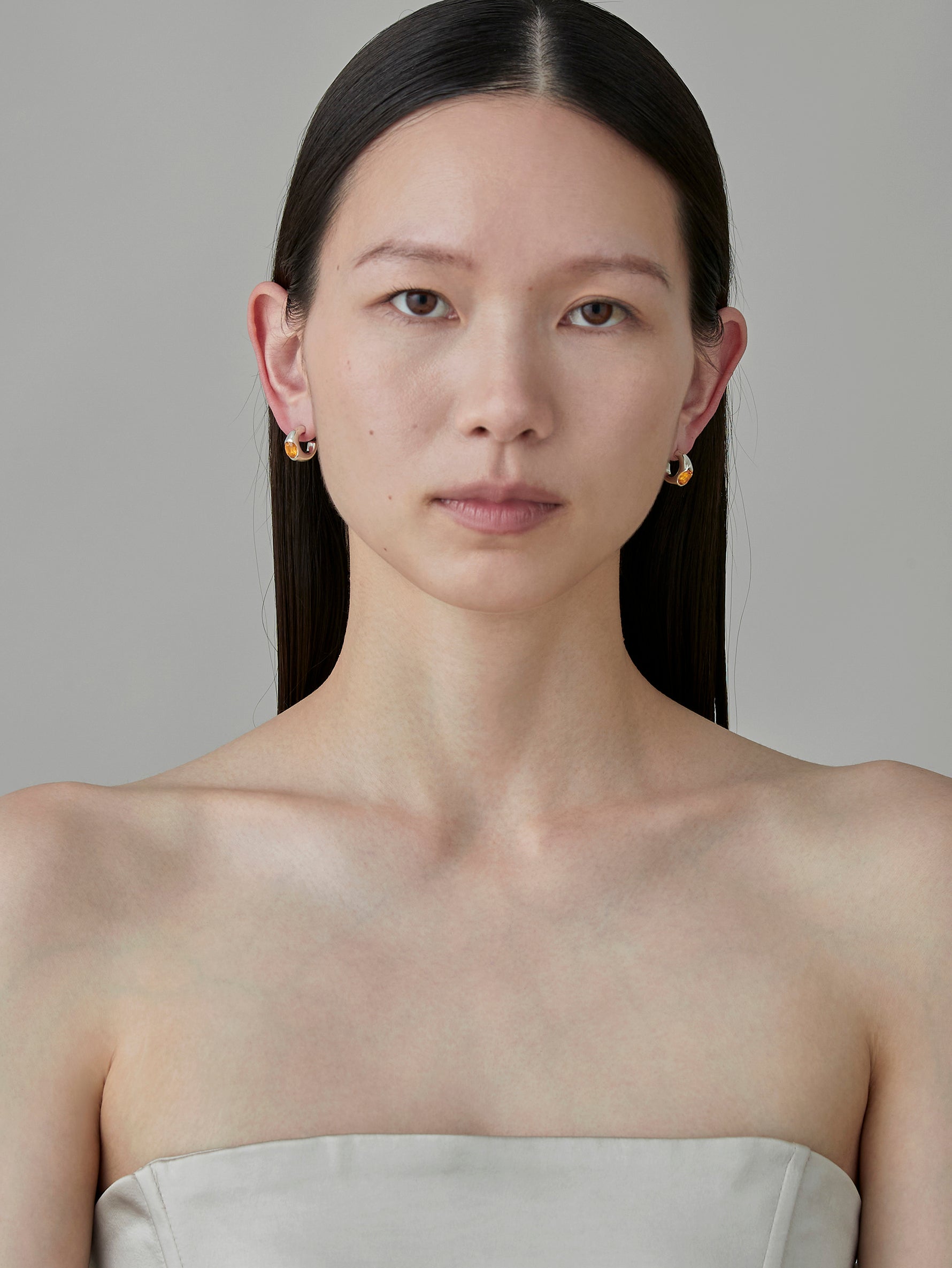 One Stone Pierces -Citrine-