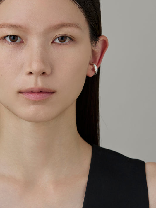 Drop Earcuff -Silver-