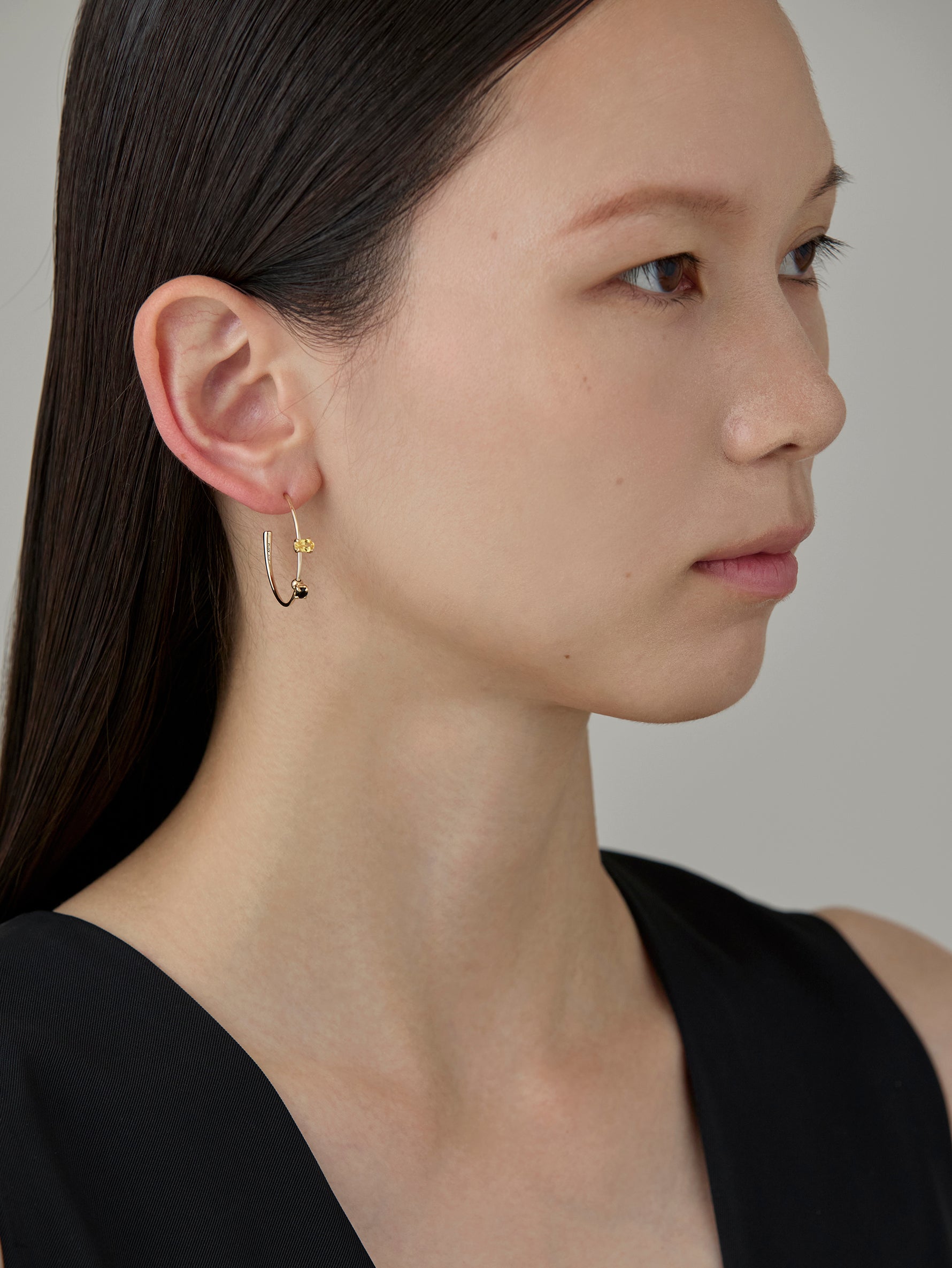 Flower Stalk Hoop Pierce L