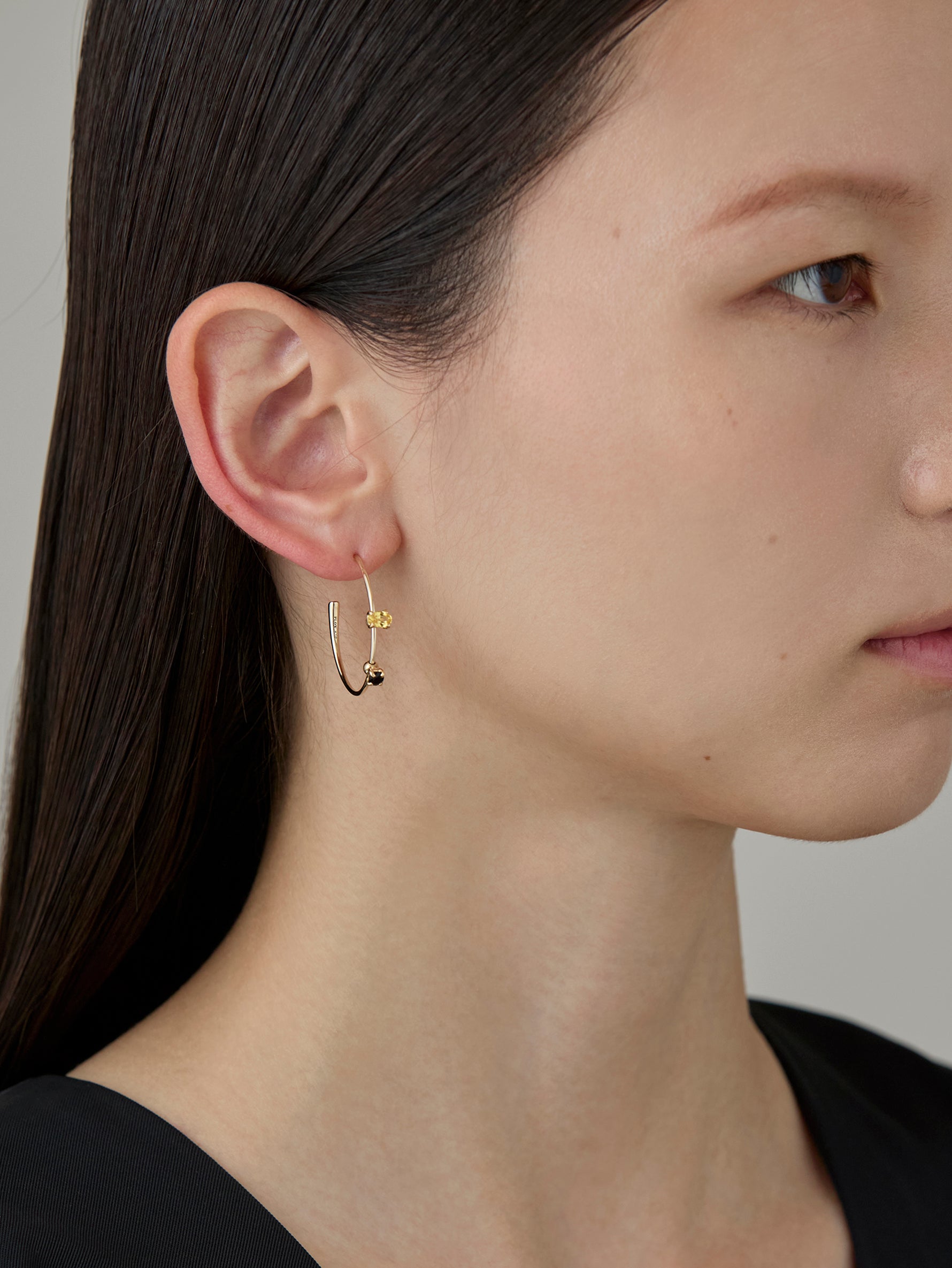 Flower Stalk Hoop Pierce L