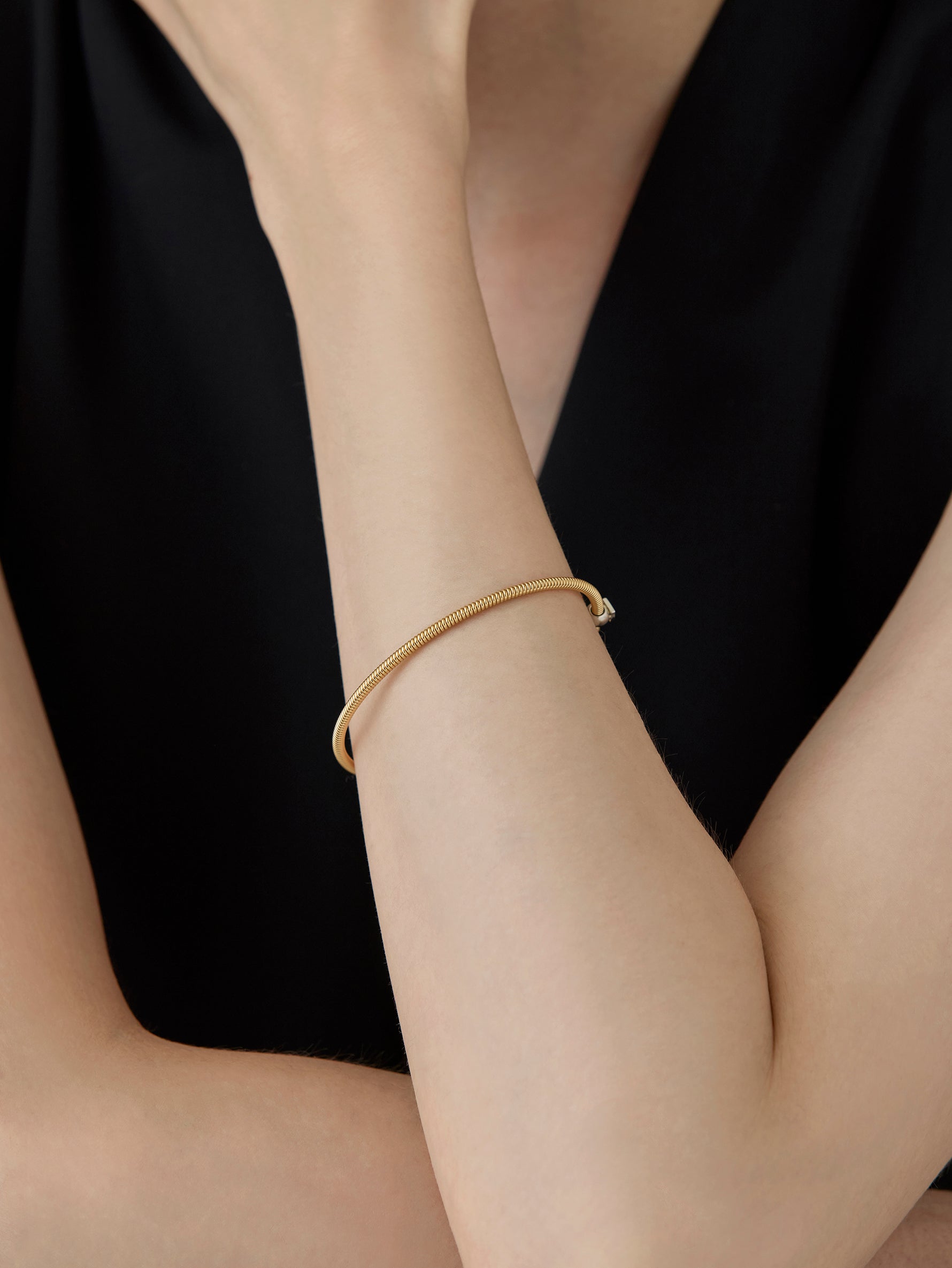 Spring Bracelet Custom -Gold-