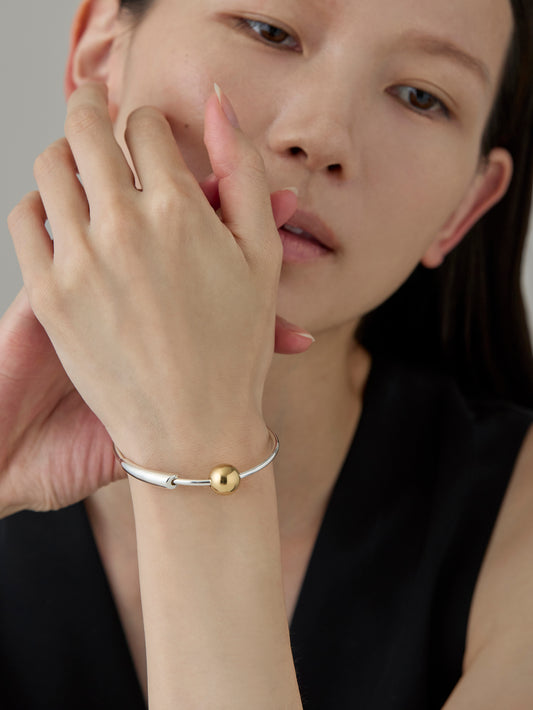 Charm Shiny Ball.L -Gold-