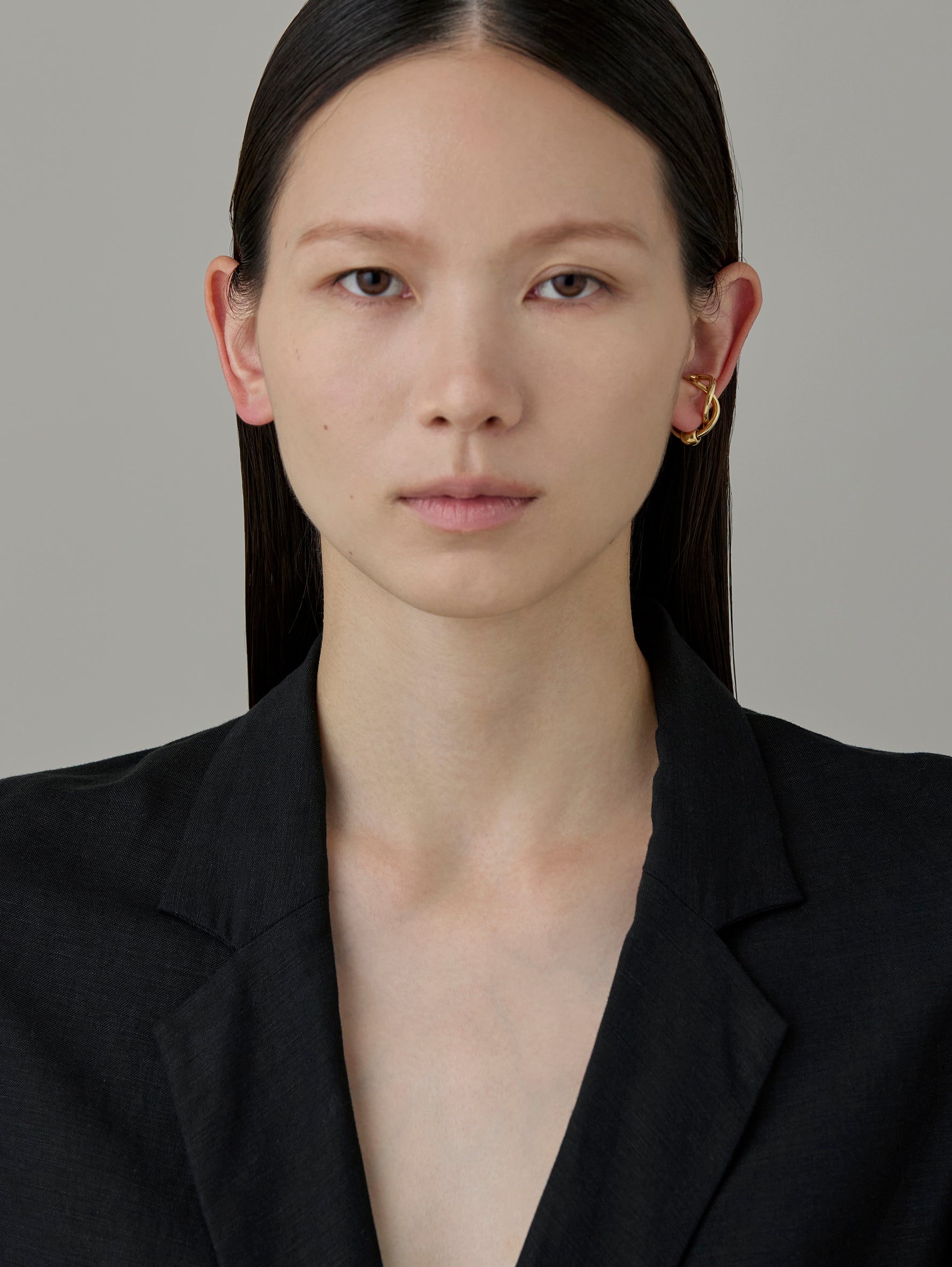 Wave Ear Cuff -Wish- Gold