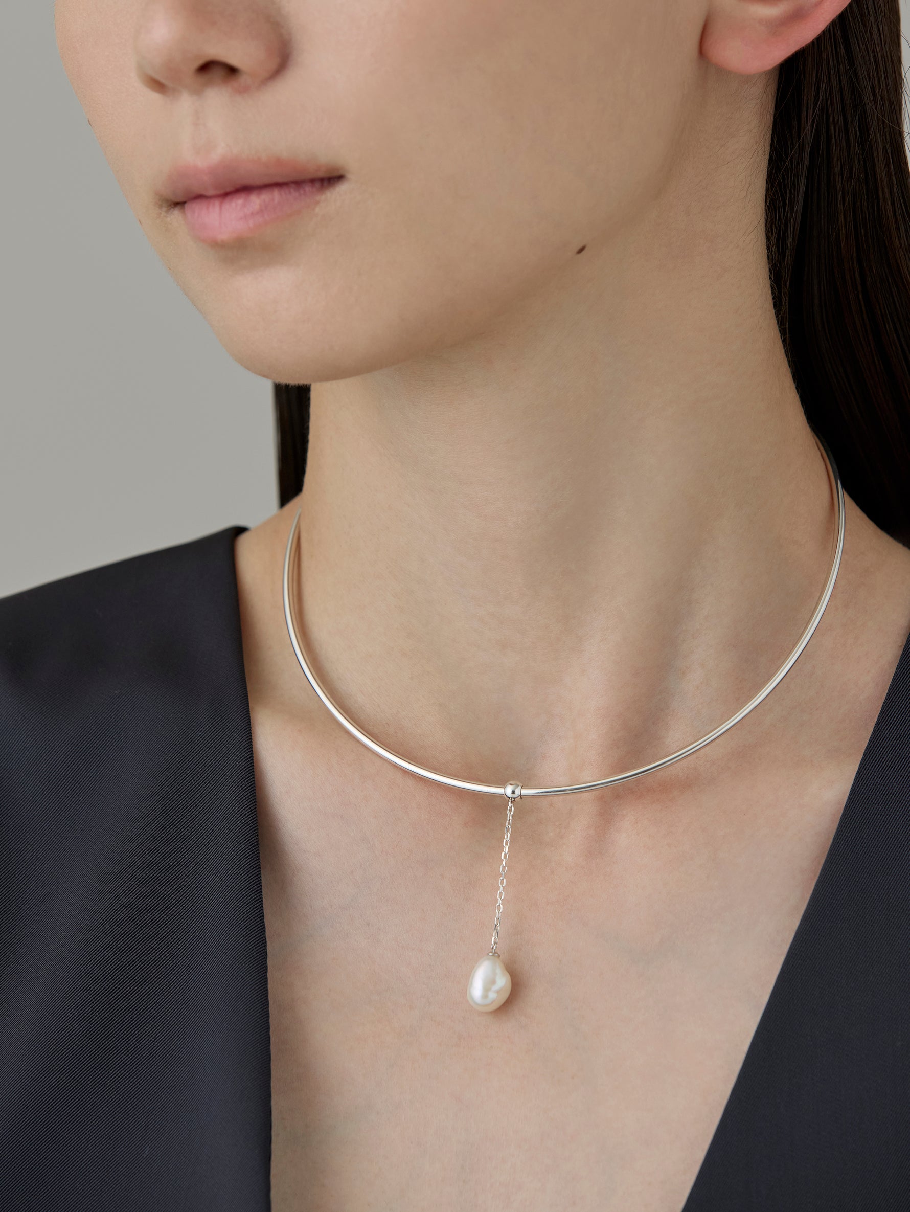 Choker -Silver-