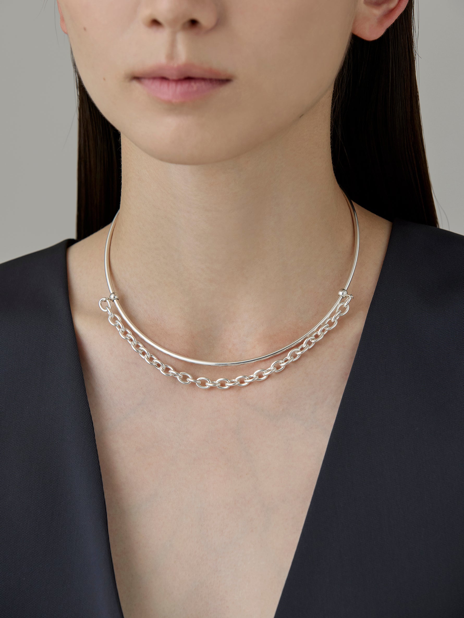 Choker -Silver-