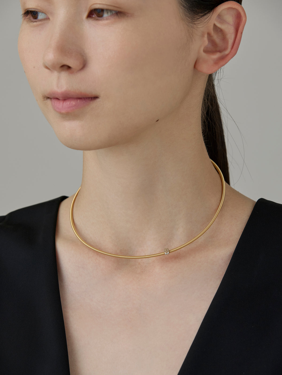 Spring Choker Custom -Gold-
