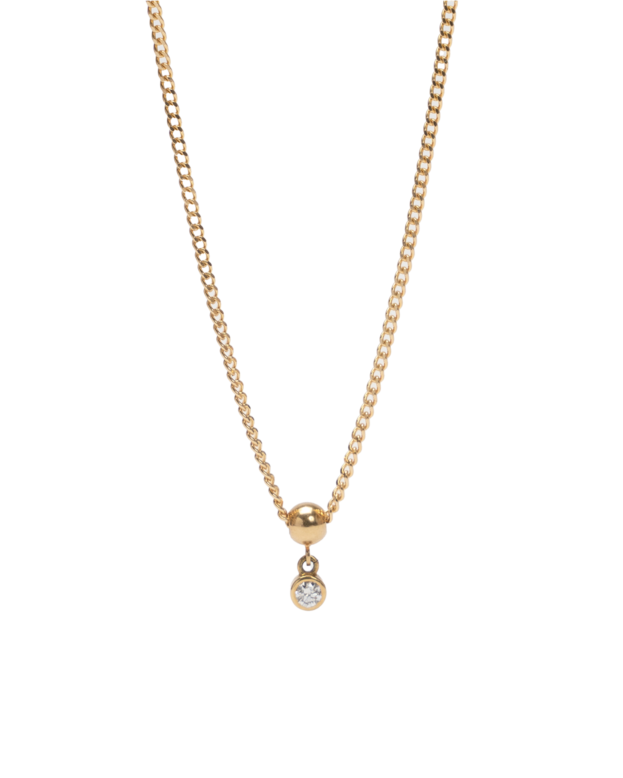 Charm One Diamond Necklace 18K