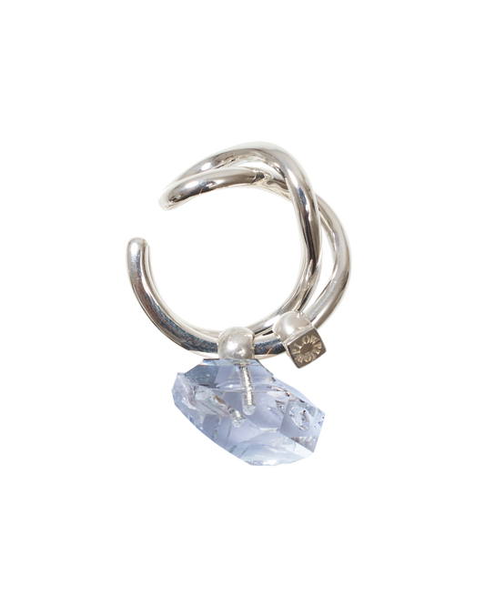 Wave Ear Cuff -Wish- Silver