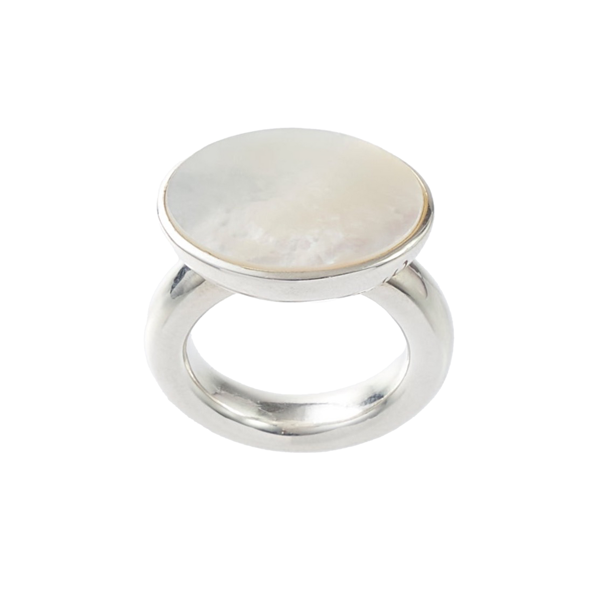 Flat Ring Mother Of Pearl Flat Ring Mother Of Pearl