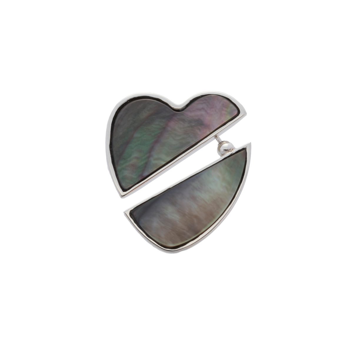 AkariH☆Heart shell pierce AkariH☆Heart shell pierce Heart Pierce Black Shell